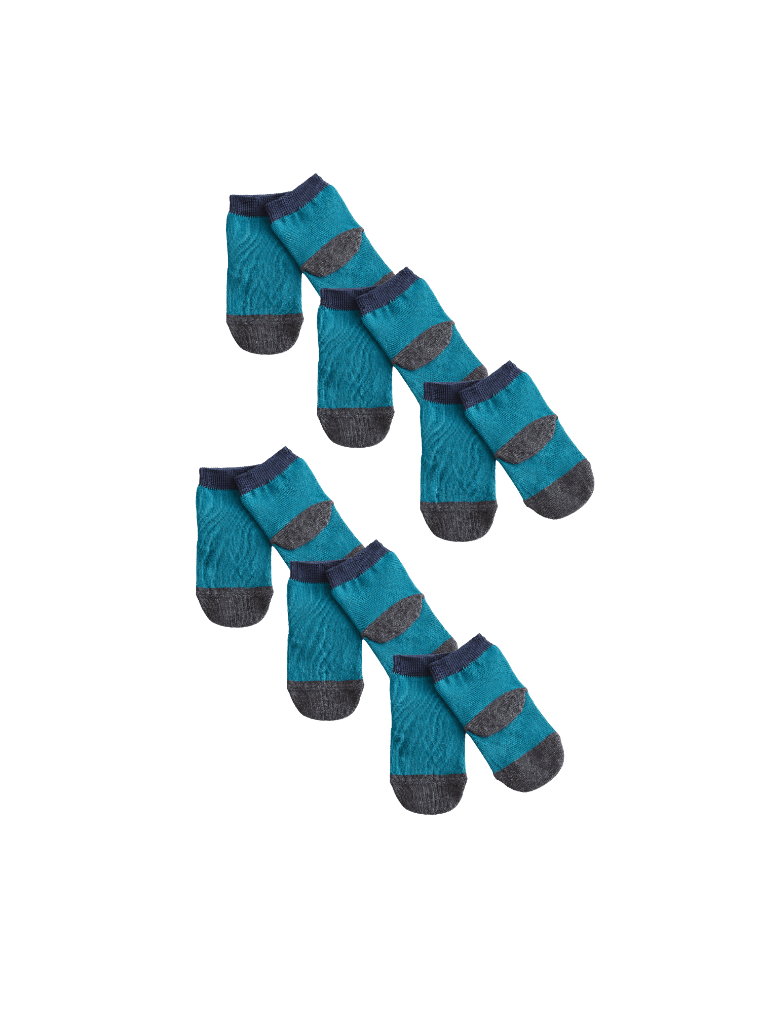 Bio-Baumwoll-Kindersocken – 6er Pack - Evermind.eco
