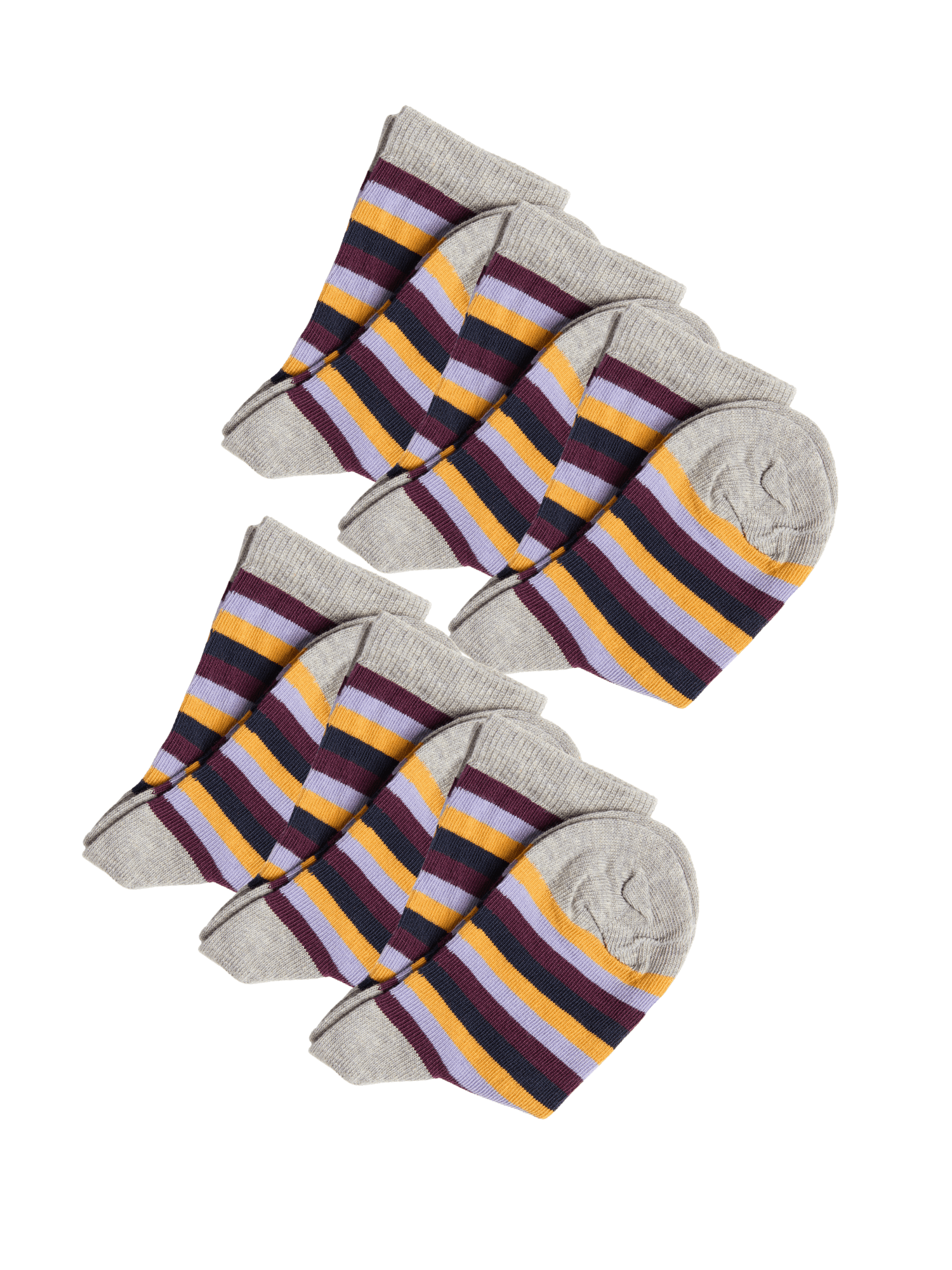 Bio-Baumwoll-Kindersocken – 6er Pack - Evermind.eco