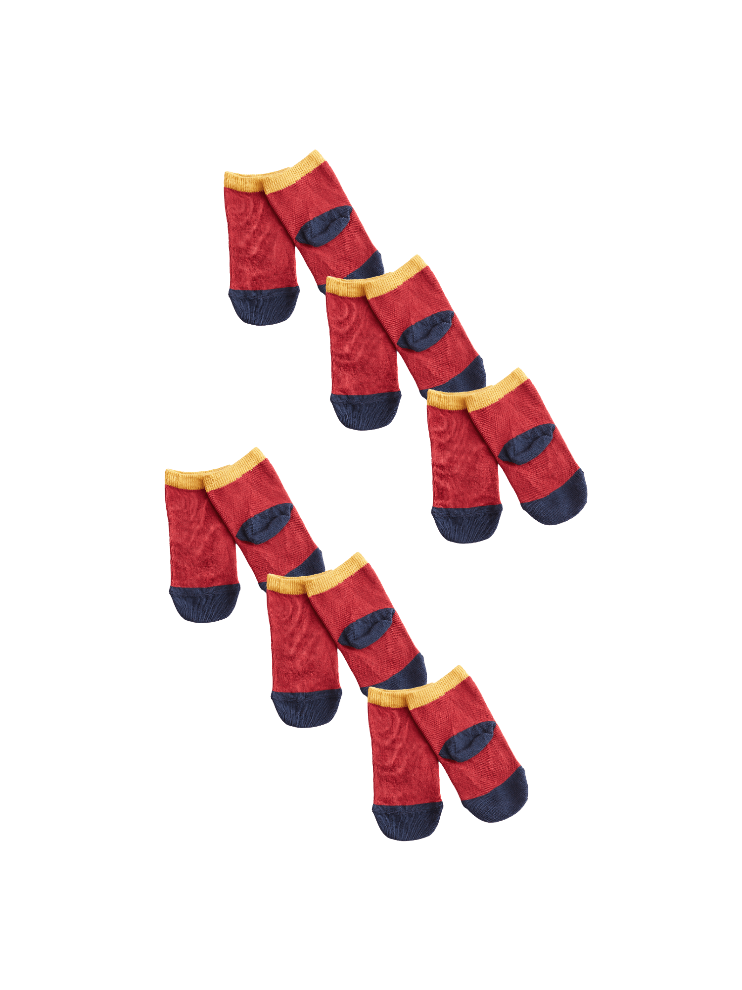 Bio-Baumwoll-Kindersocken – 6er Pack - Evermind.eco