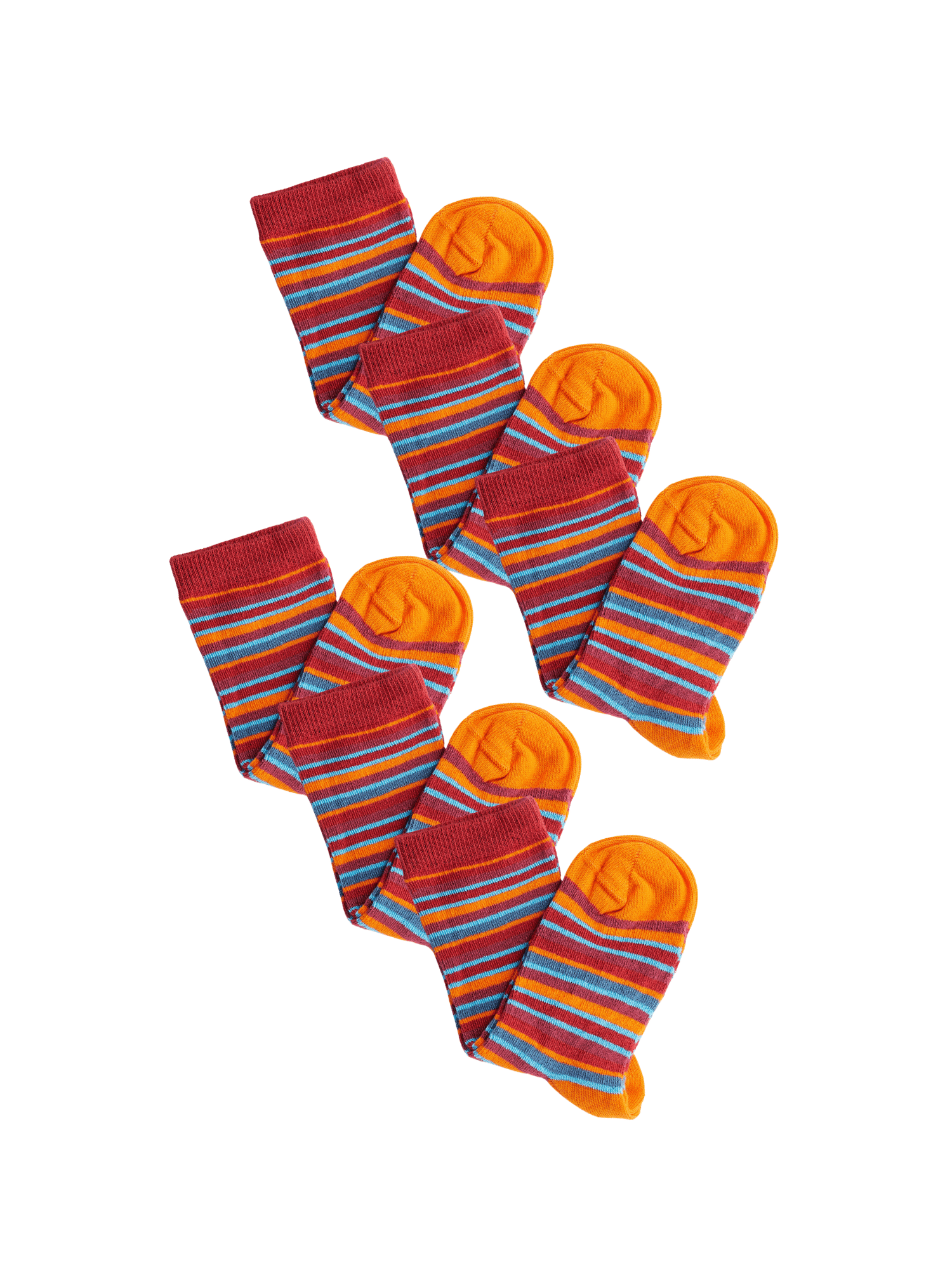 Bio-Baumwoll-Kindersocken – 6er Pack - Evermind.eco