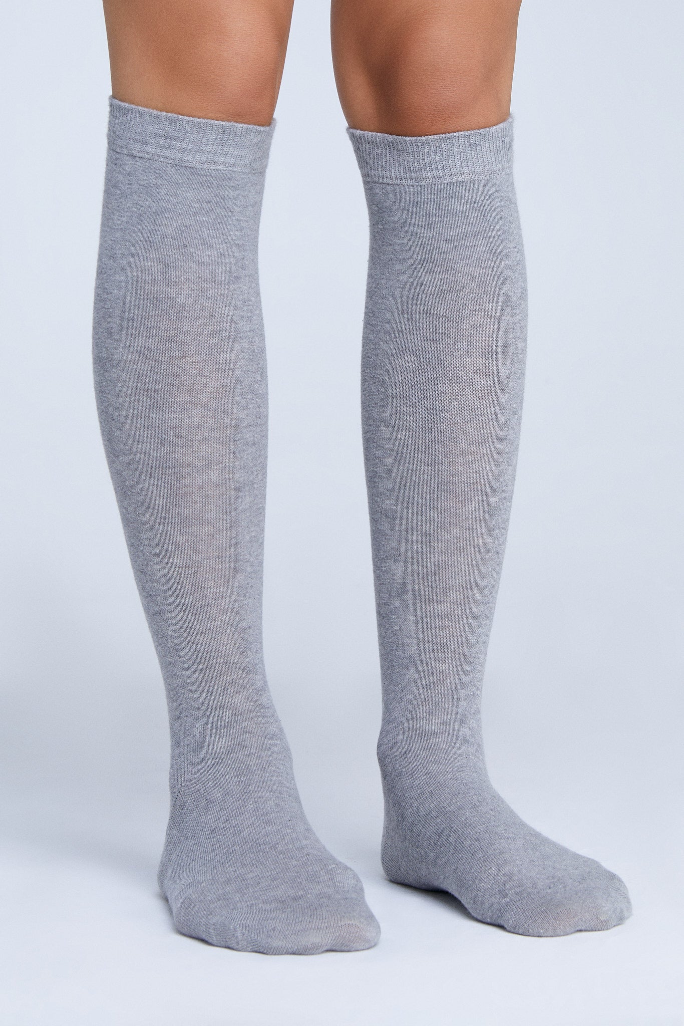 Bio-Baumwoll-Kniestrümpfe Unisex – 2er Pack - Evermind.eco