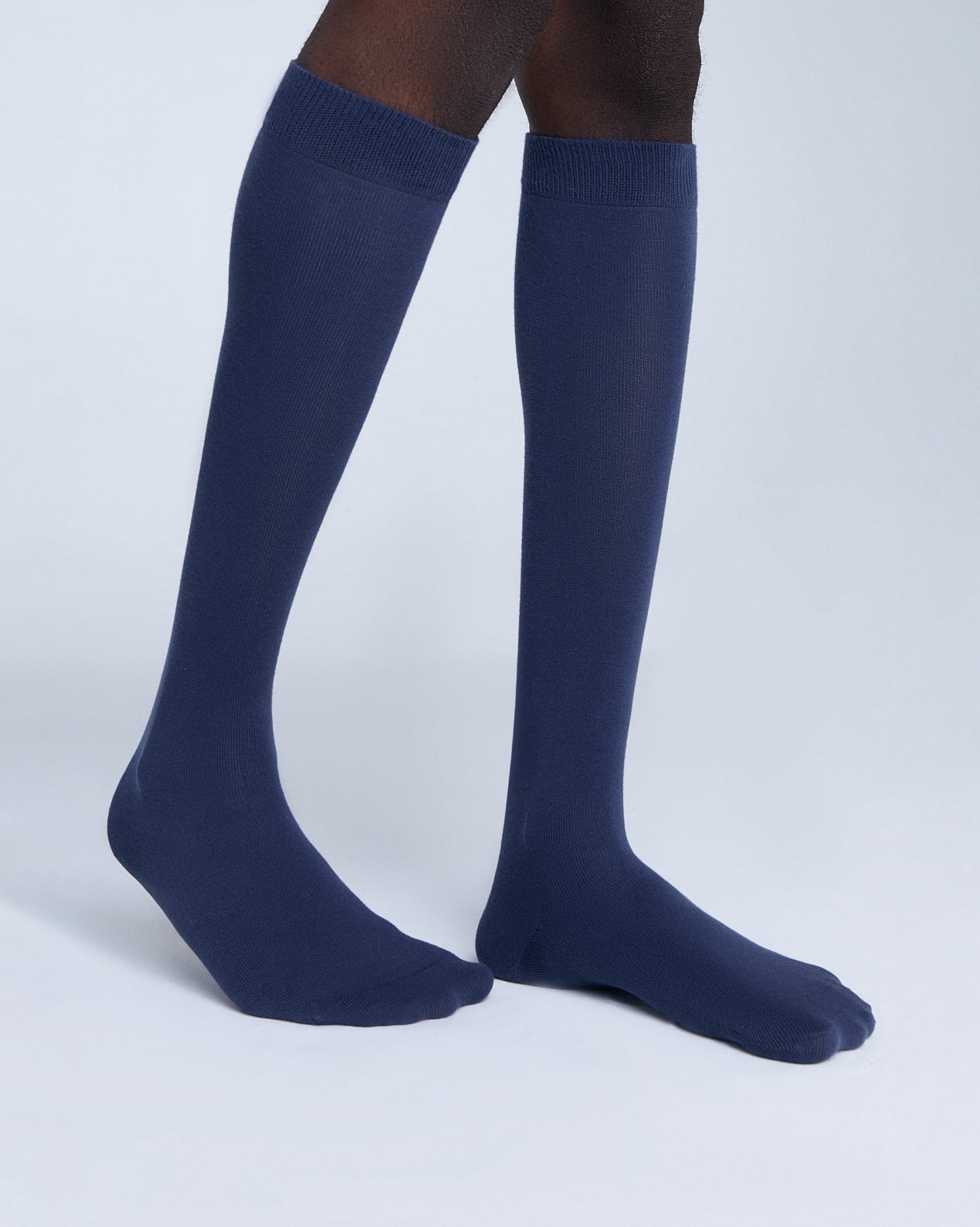 Bio-Baumwoll-Kniestrümpfe Unisex - Evermind.eco