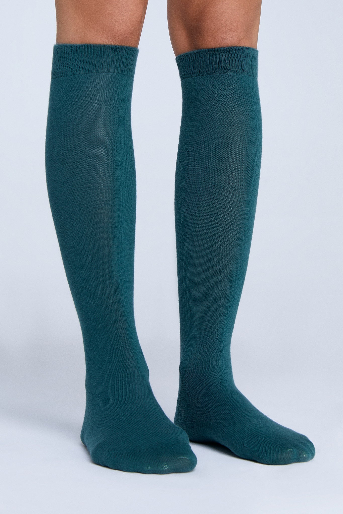 Bio-Baumwoll-Kniestrümpfe Unisex – 4er Pack - Evermind.eco
