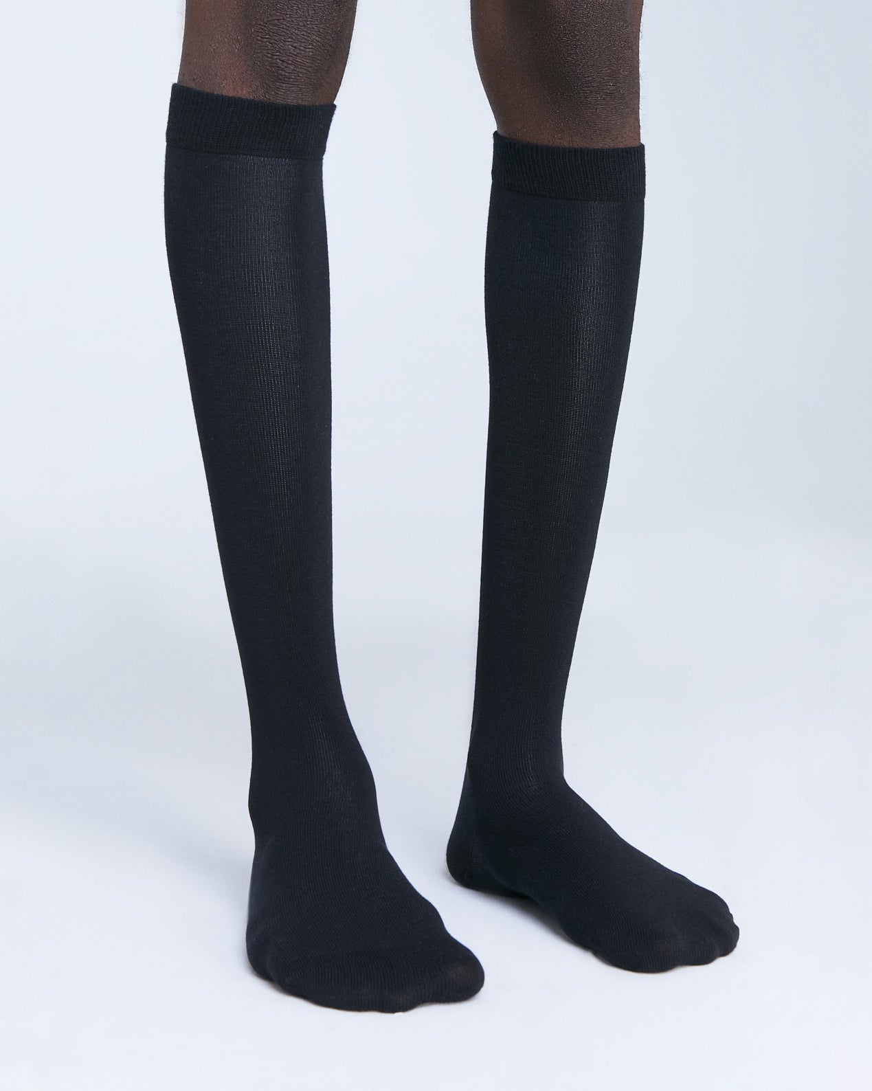 Bio-Baumwoll-Kniestrümpfe Unisex - Evermind.eco