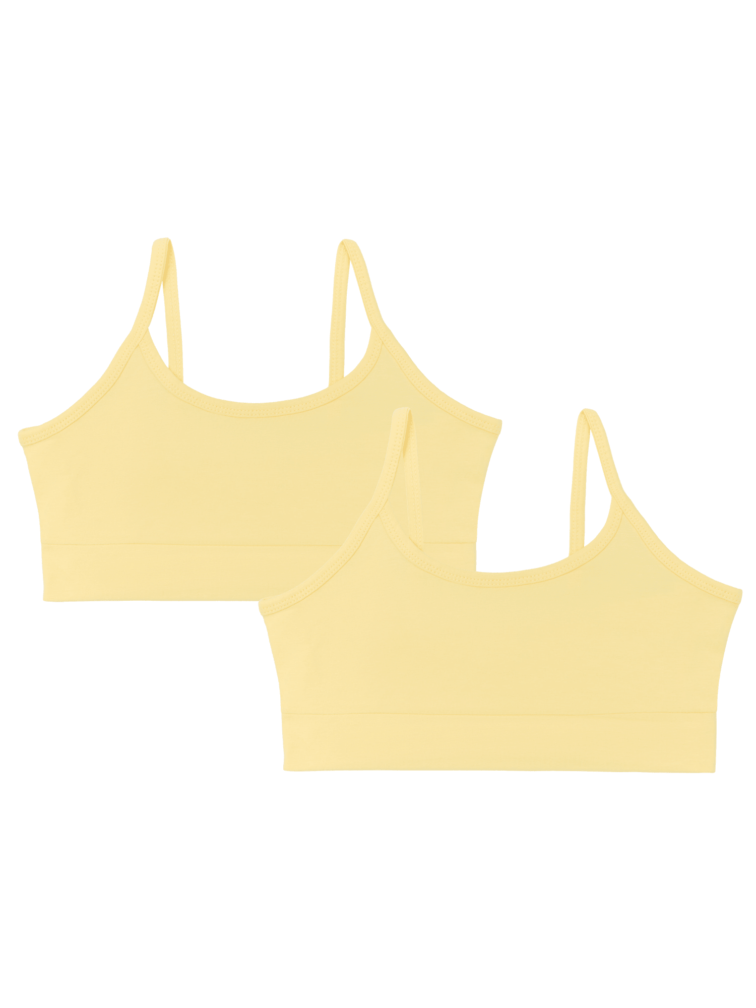 Bio-Baumwoll-Mädchen Bustier-2er Pack - Evermind.eco
