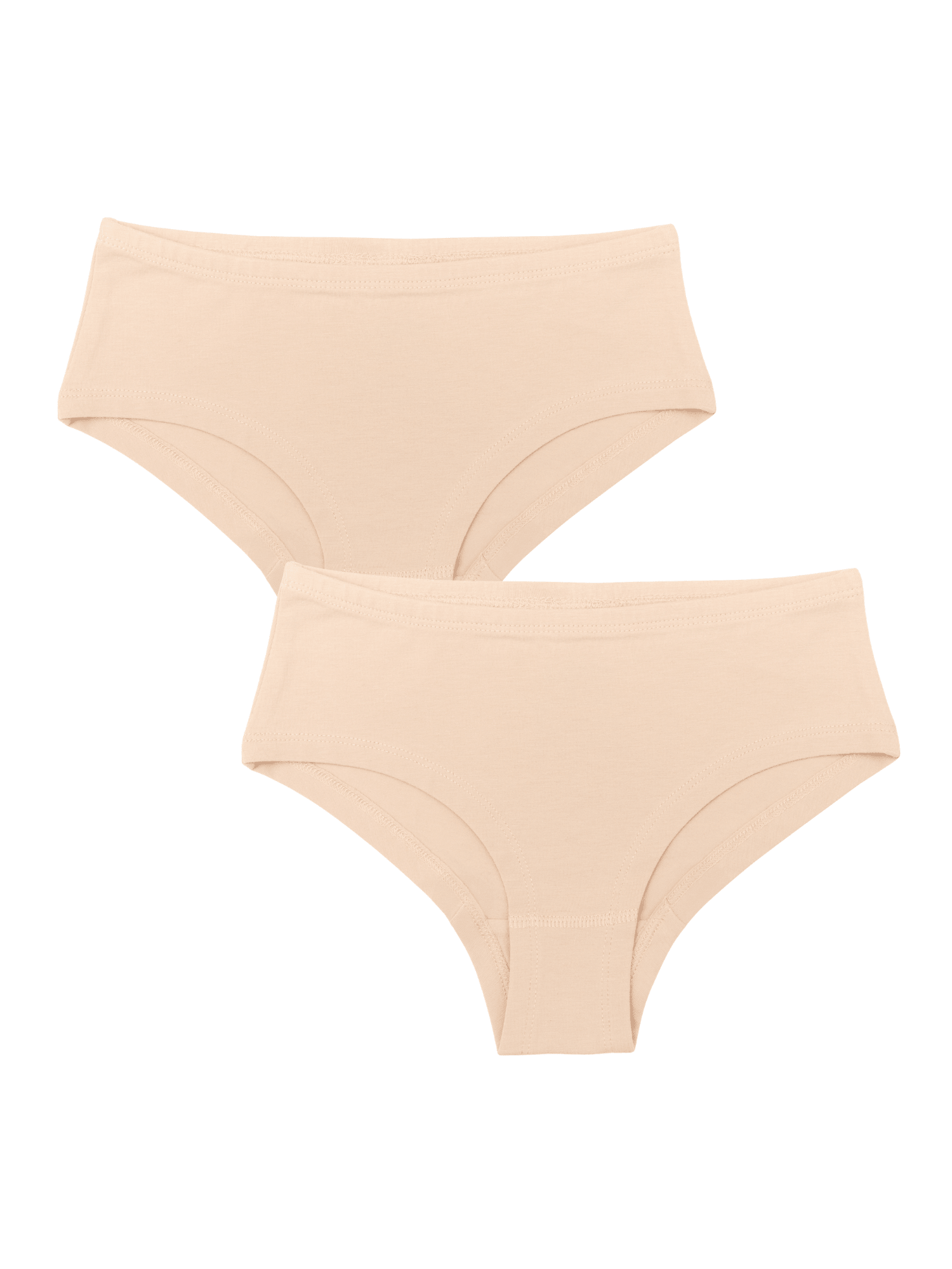 Bio-Baumwoll-Mädchen Hipster-2er Pack - Evermind.eco