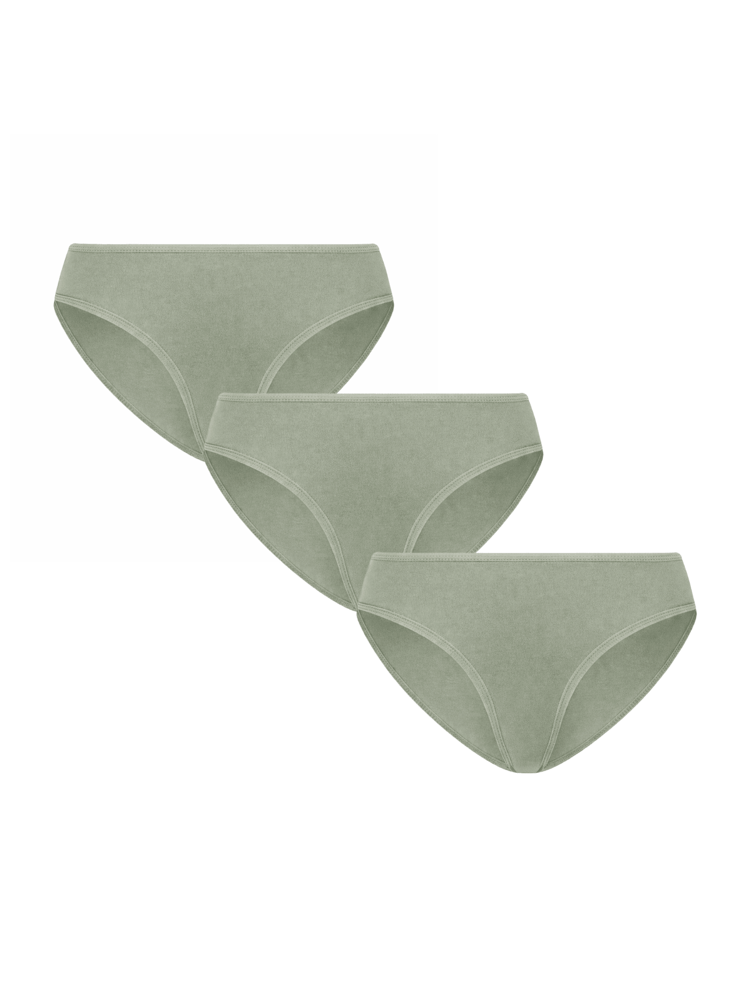 Bio-Baumwoll-Slip klassisch - 3er Pack - Evermind.eco