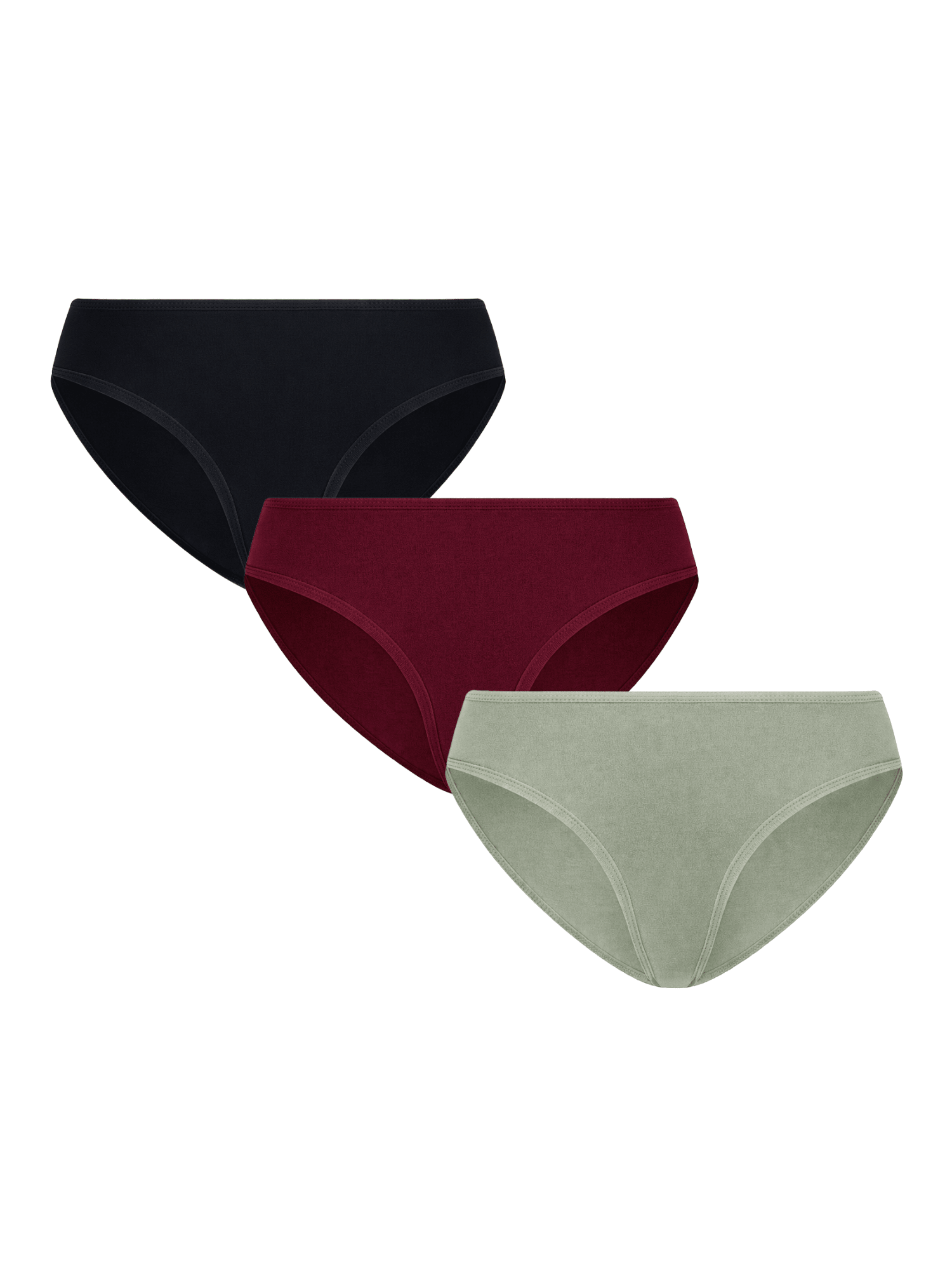Bio-Baumwoll-Slip klassisch - 3er Pack - Evermind.eco