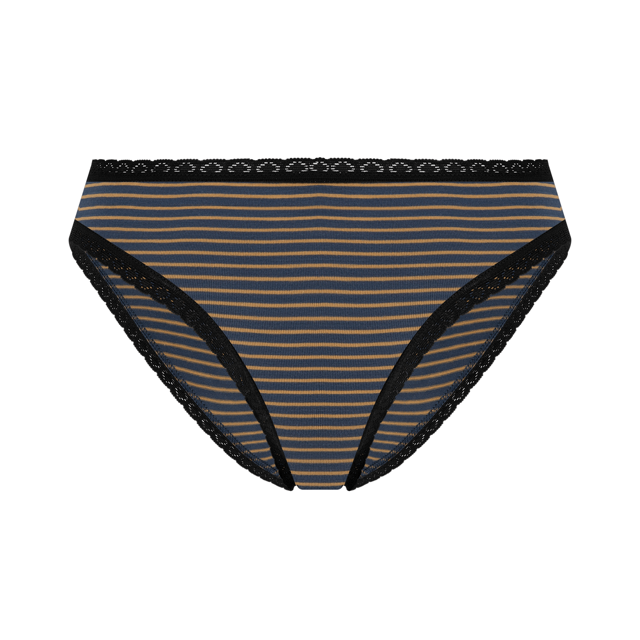 Bio-Baumwoll-Slip mit Spitze – 3er Pack - Evermind.eco