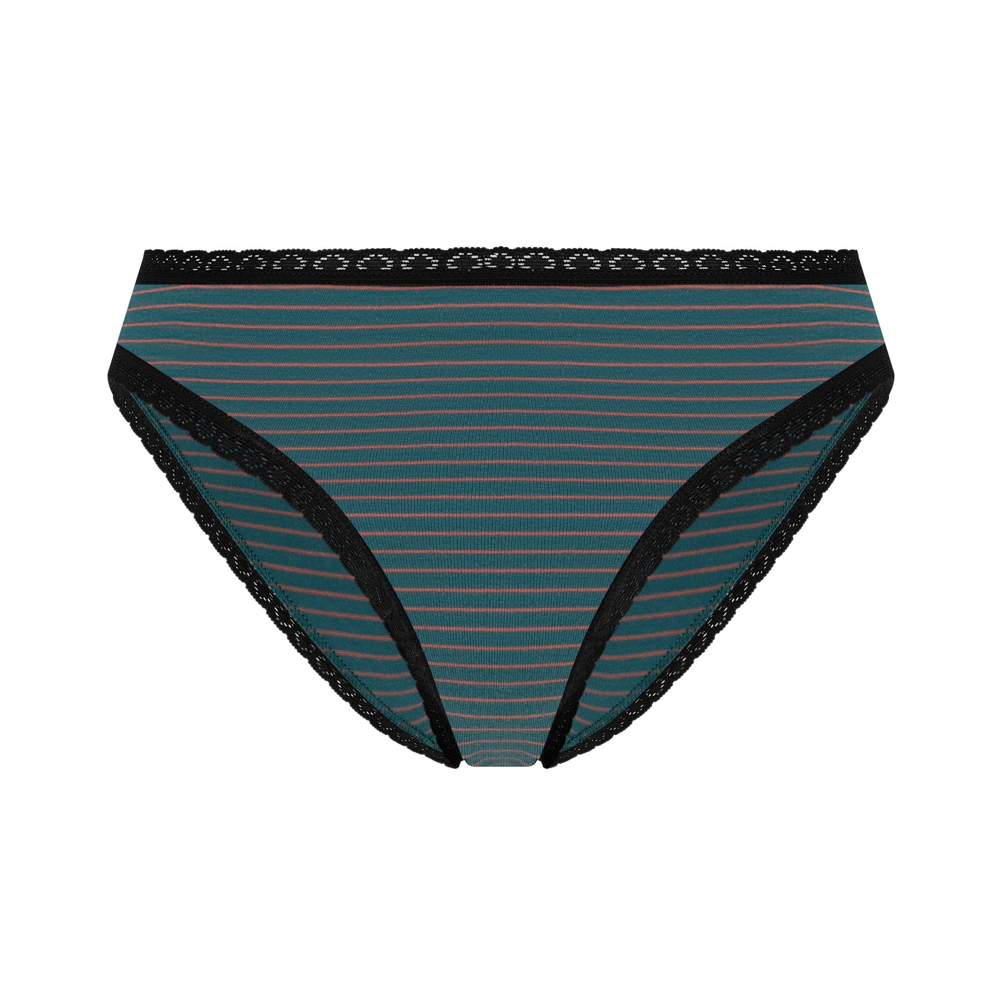 Bio-Baumwoll-Slip mit Spitze – 3er Pack - Evermind.eco