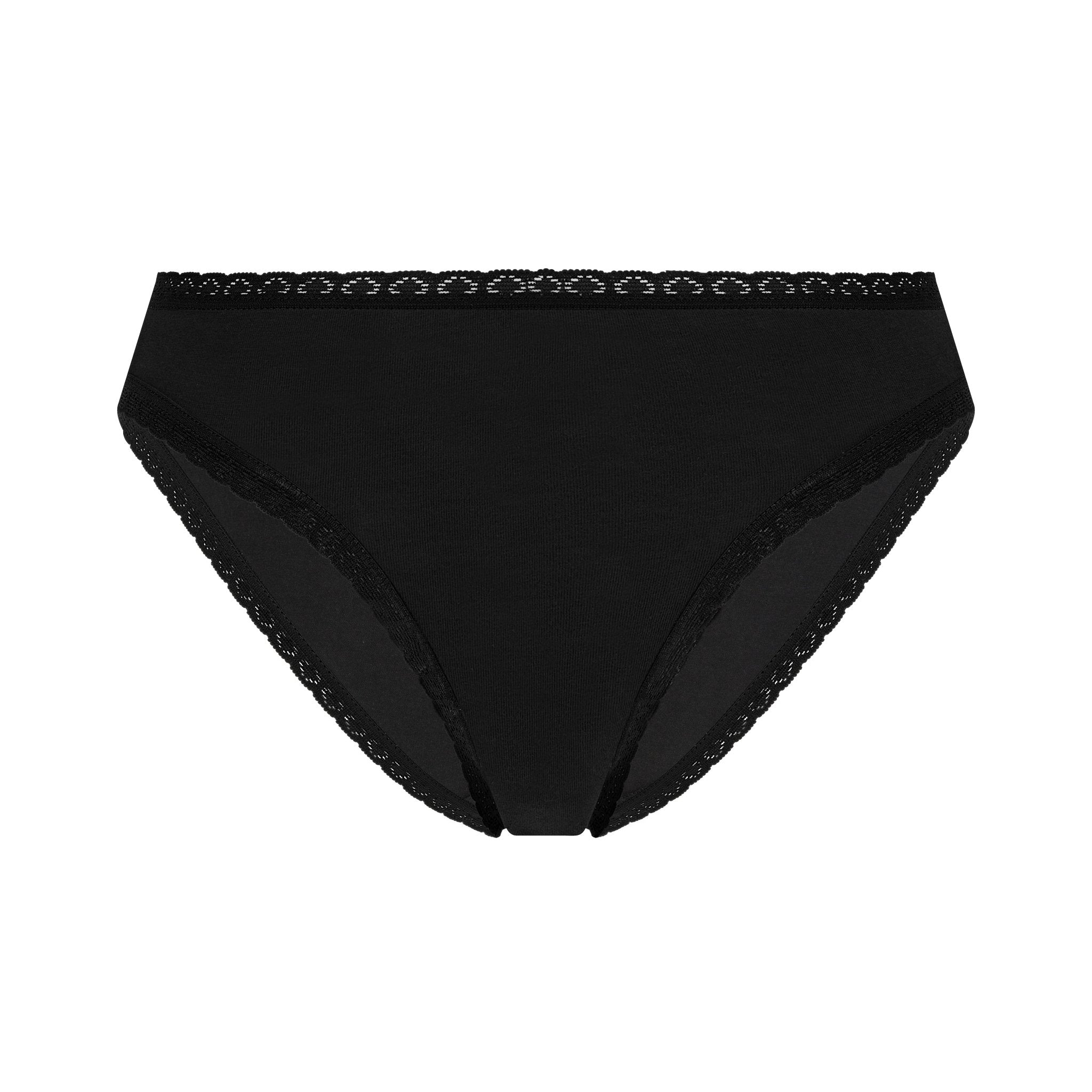 Bio-Baumwoll-Slip mit Spitze – 3er Pack - Evermind.eco