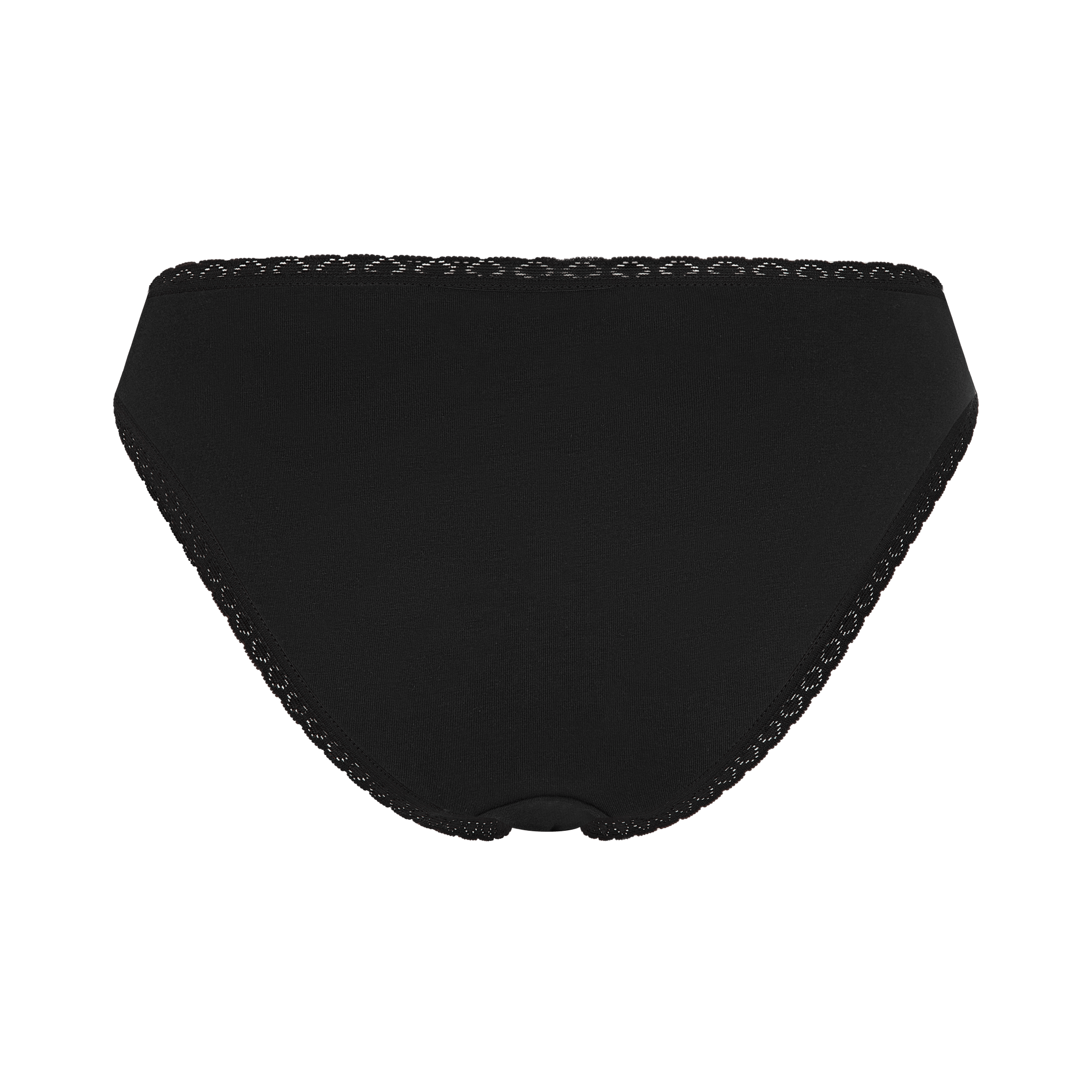 Bio-Baumwoll-Slip mit Spitze – 4er Pack - Evermind.eco
