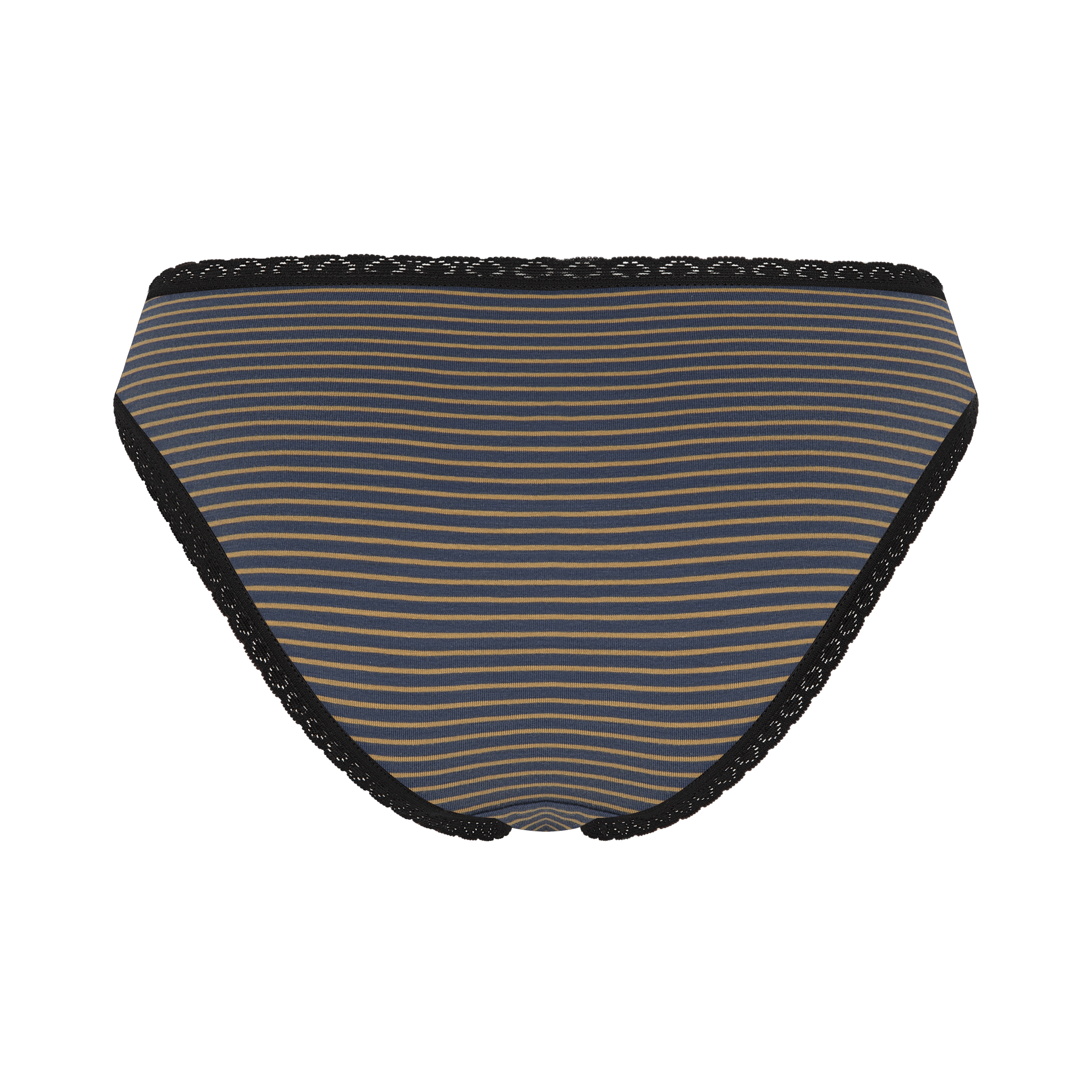 Bio-Baumwoll-Slip mit Spitze – 6er Pack - Evermind.eco