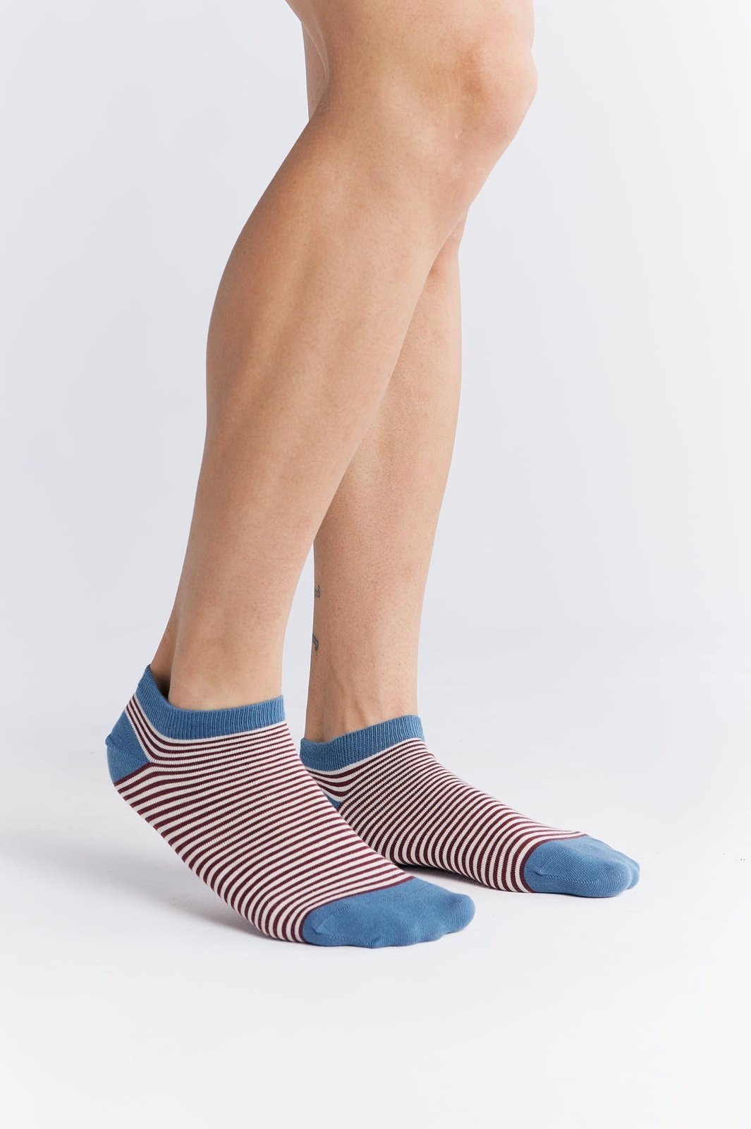 Bio-Baumwoll-Sneakersocken Unisex - 2er Pack - Evermind.eco