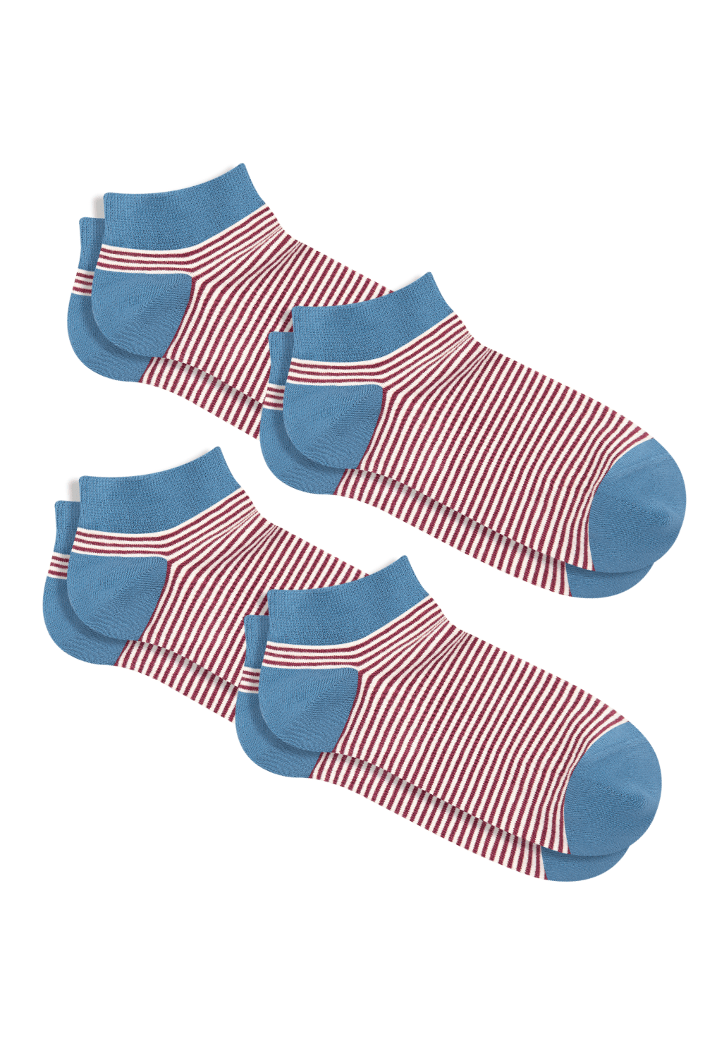 Bio-Baumwoll-Sneakersocken Unisex - 4er Pack - Evermind.eco