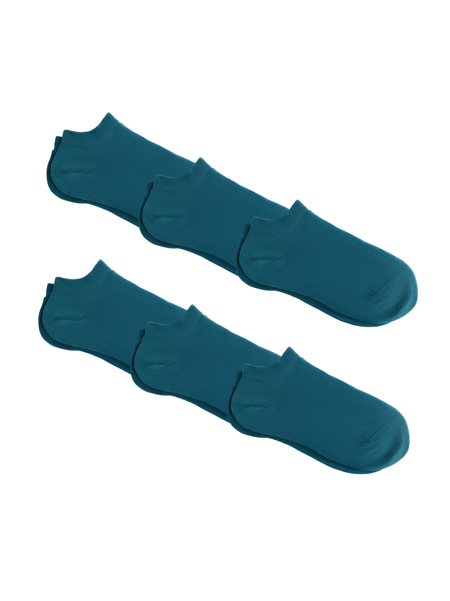 Bio-Baumwoll-Sneakersocken Unisex - 6er Pack - Evermind.eco