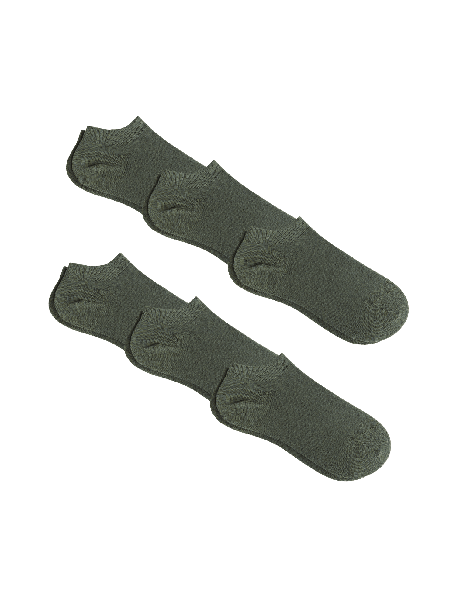 Bio-Baumwoll-Sneakersocken Unisex - 6er Pack - Evermind.eco