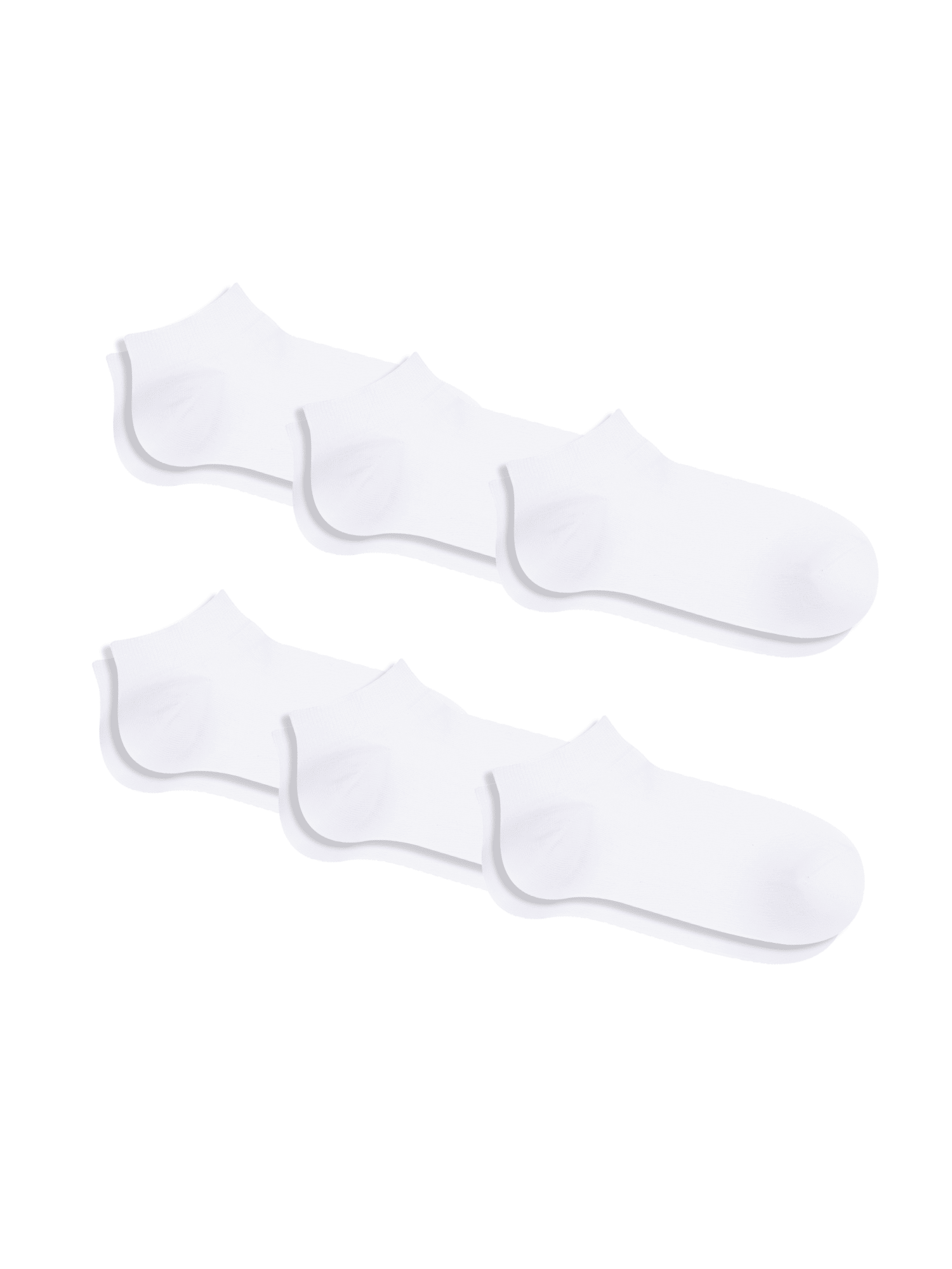 Bio-Baumwoll-Sneakersocken Unisex - 6er Pack - Evermind.eco