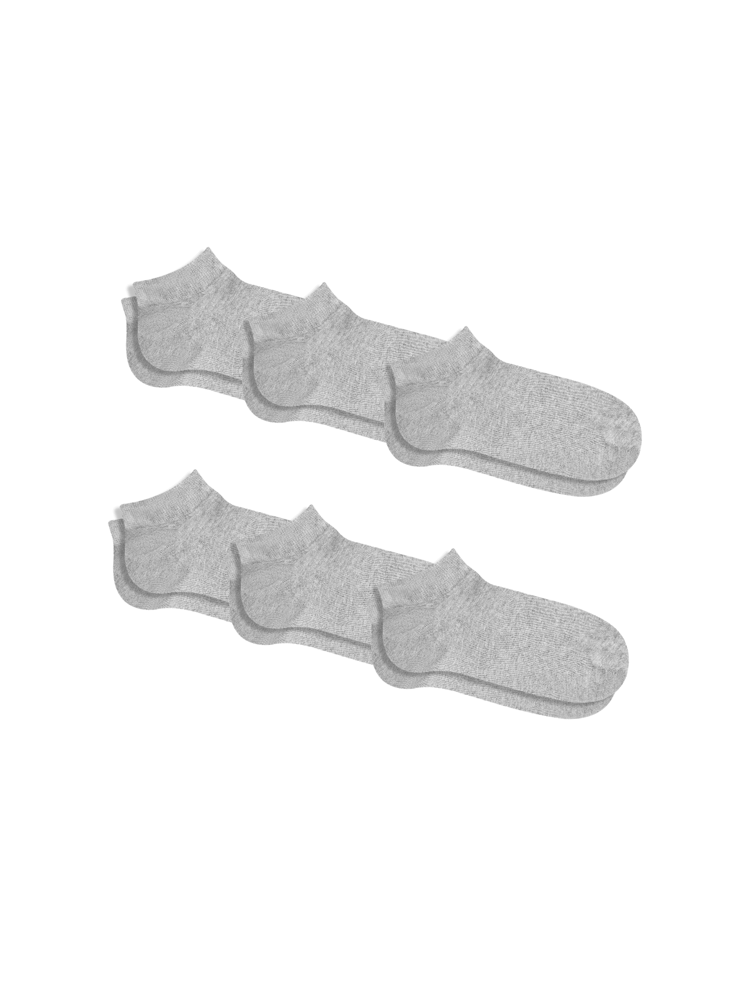 Bio-Baumwoll-Sneakersocken Unisex - 6er Pack - Evermind.eco