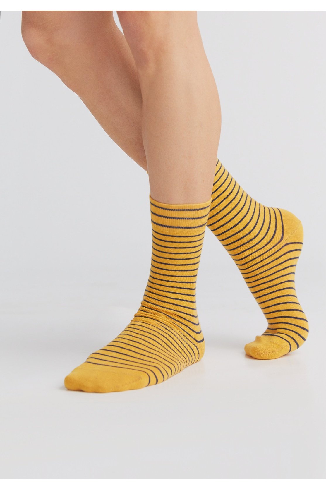 Bio-Baumwoll-Socken mit längerem Bündchen - Evermind.eco