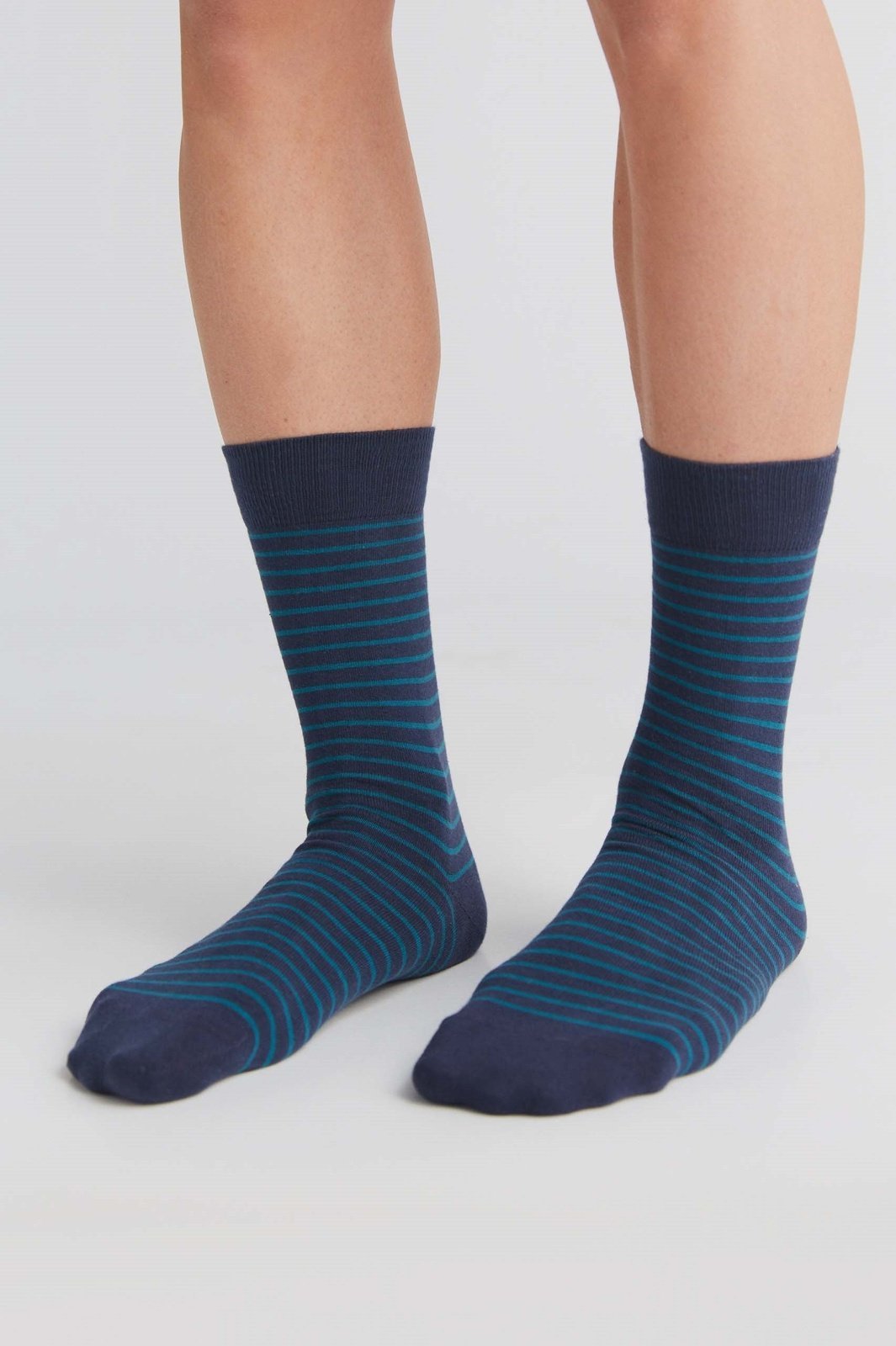 Bio-Baumwoll-Socken mit längerem Bündchen - Evermind.eco