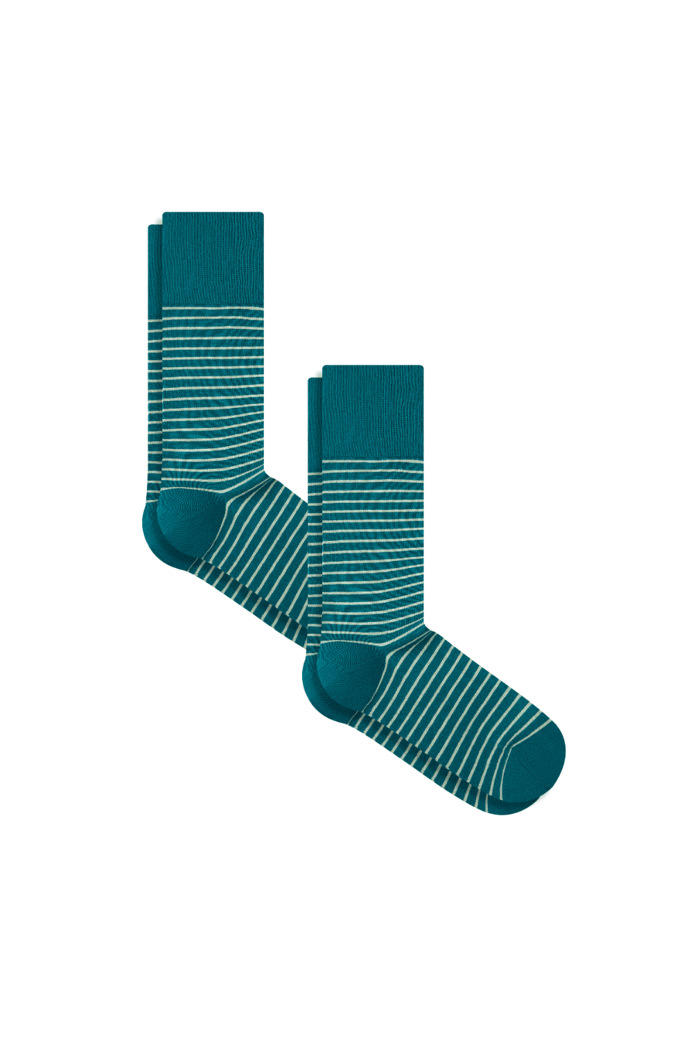 Bio-Baumwoll-Socken mit längerem Bündchen - 2er Pack - Evermind.eco