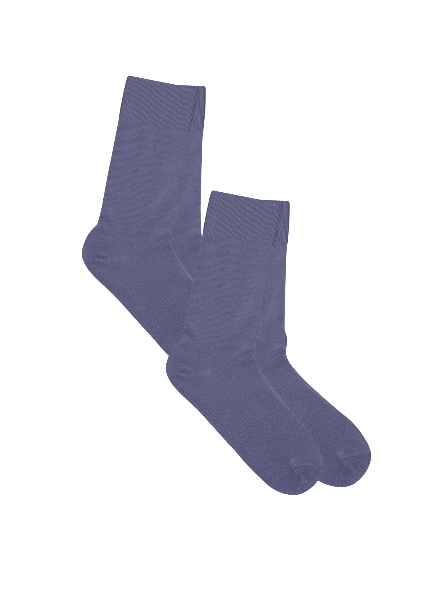 Bio-Baumwoll-Socken mit längerem Bündchen - 2er Pack - Evermind.eco