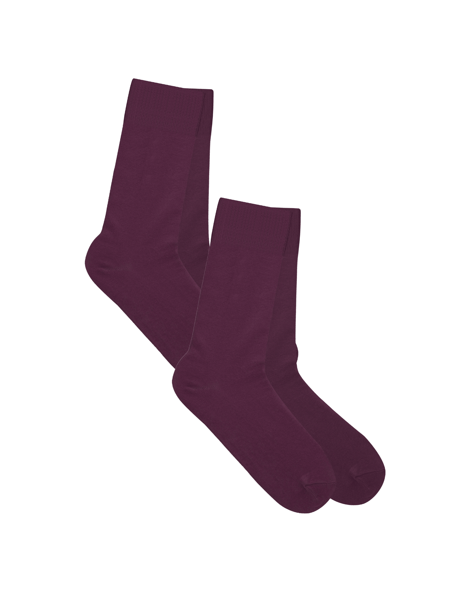 Bio-Baumwoll-Socken mit längerem Bündchen - 2er Pack - Evermind.eco