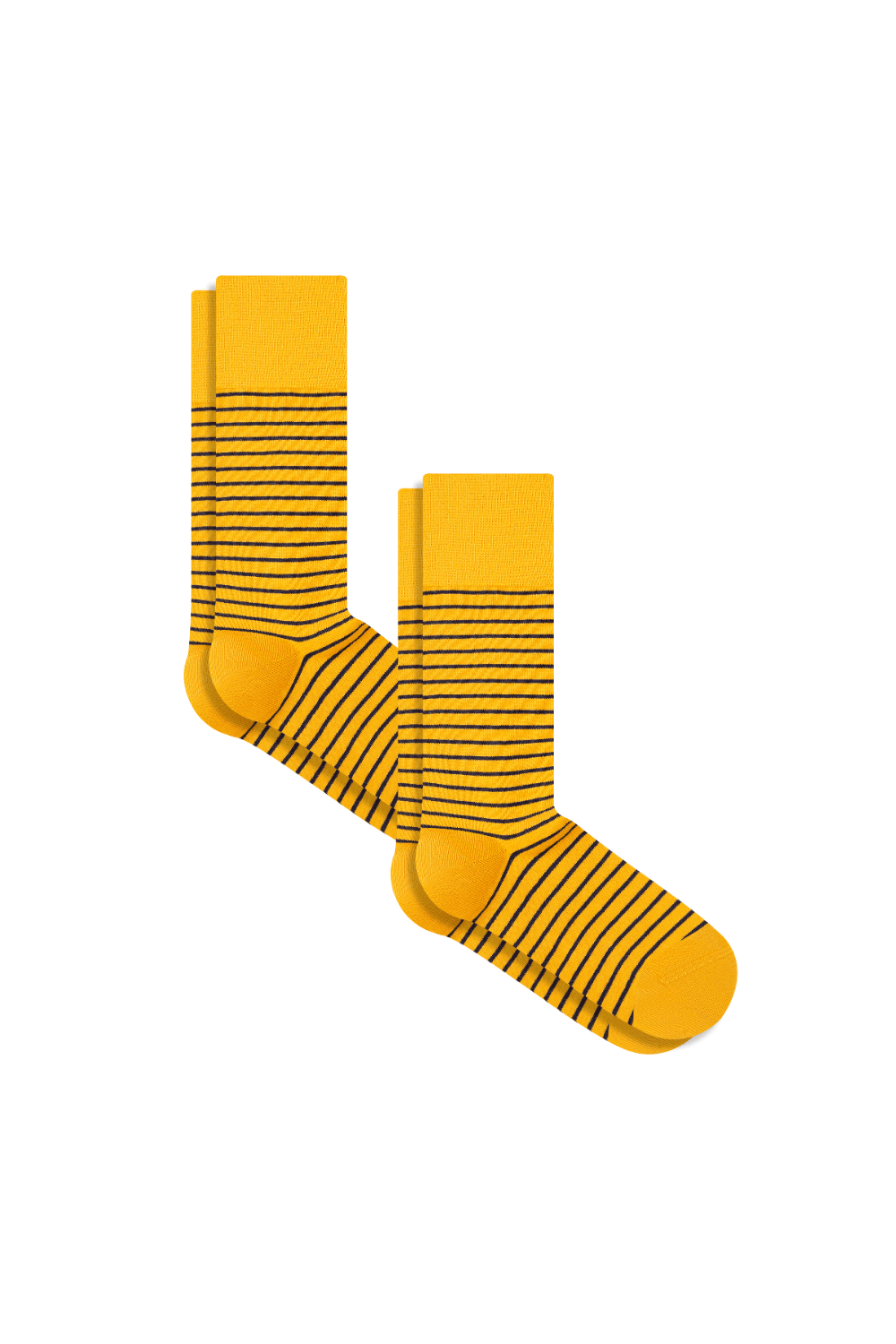 Bio-Baumwoll-Socken mit längerem Bündchen - 2er Pack - Evermind.eco