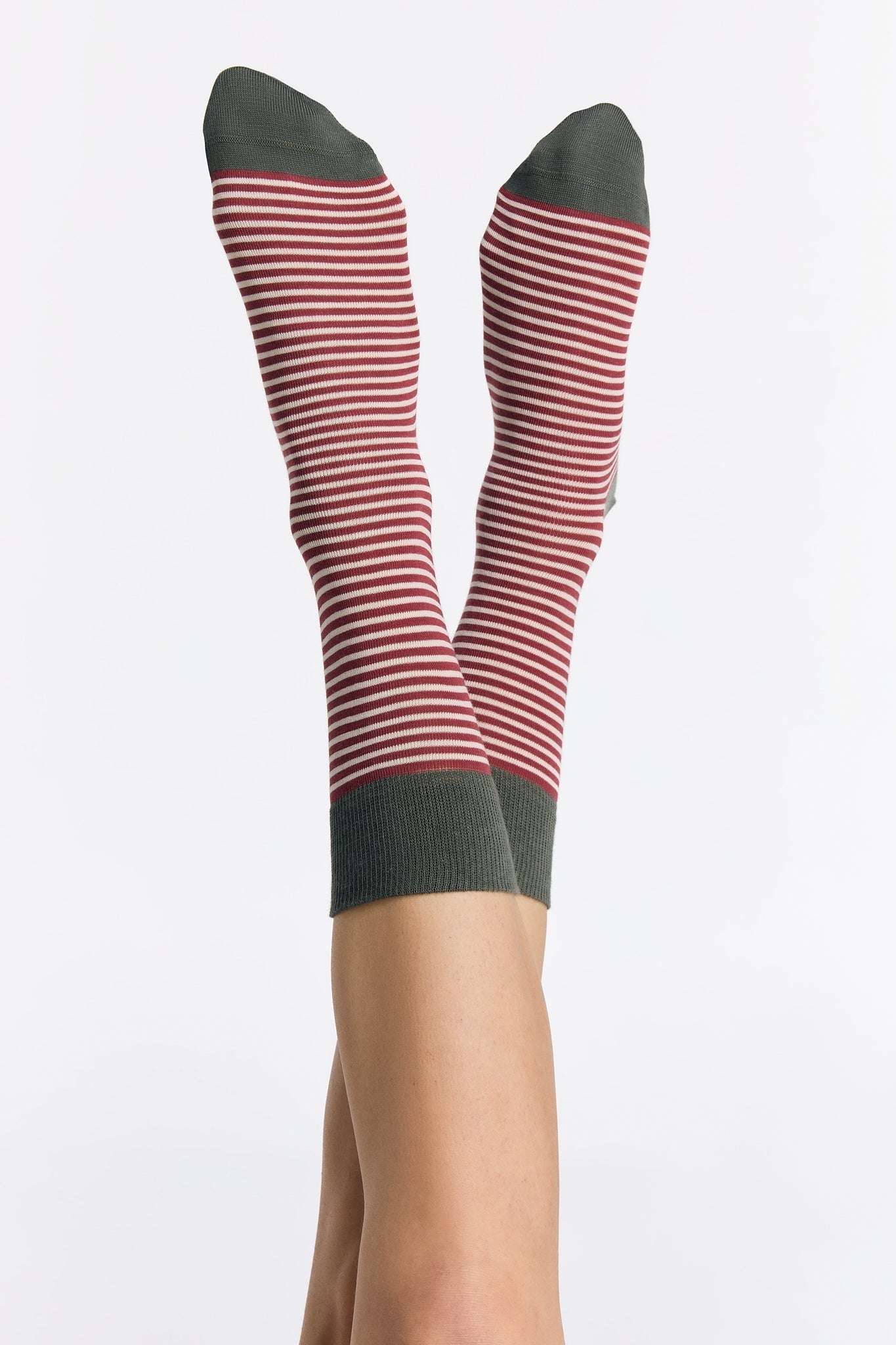 Bio-Baumwoll-Socken mit längerem Bündchen - 2er Pack - Evermind.eco