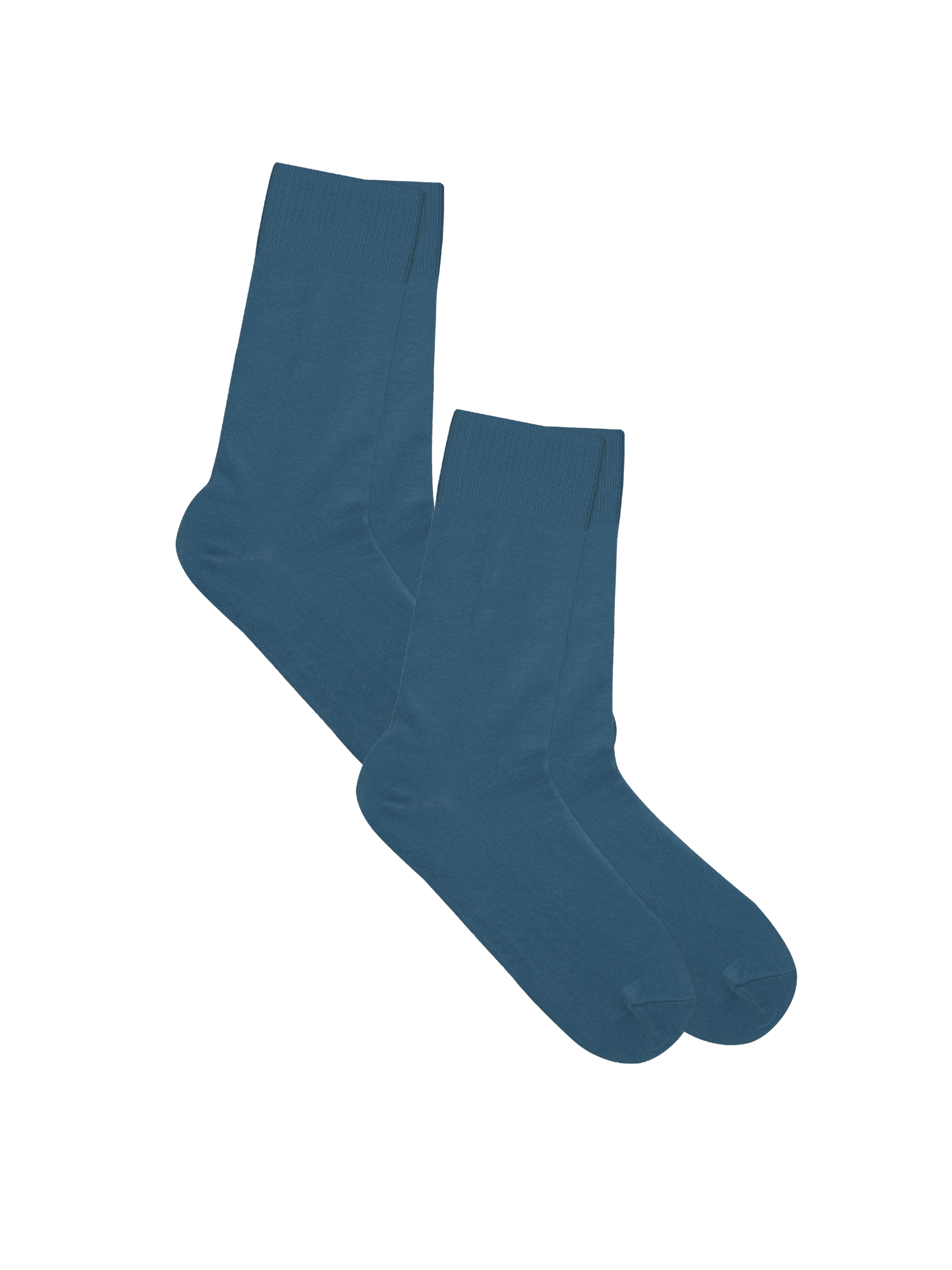 Bio-Baumwoll-Socken mit längerem Bündchen - 2er Pack - Evermind.eco