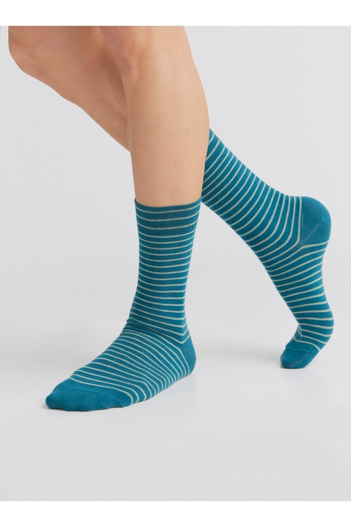 Bio-Baumwoll-Socken mit längerem Bündchen - Evermind.eco