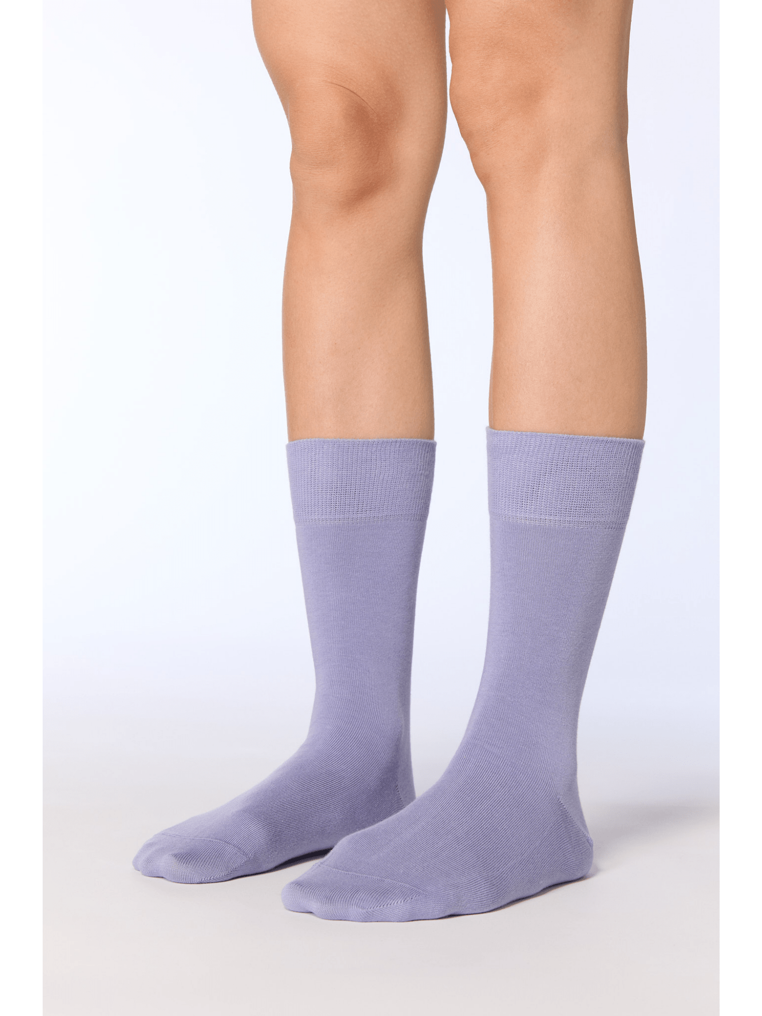Bio-Baumwoll-Socken mit längerem Bündchen - Evermind.eco