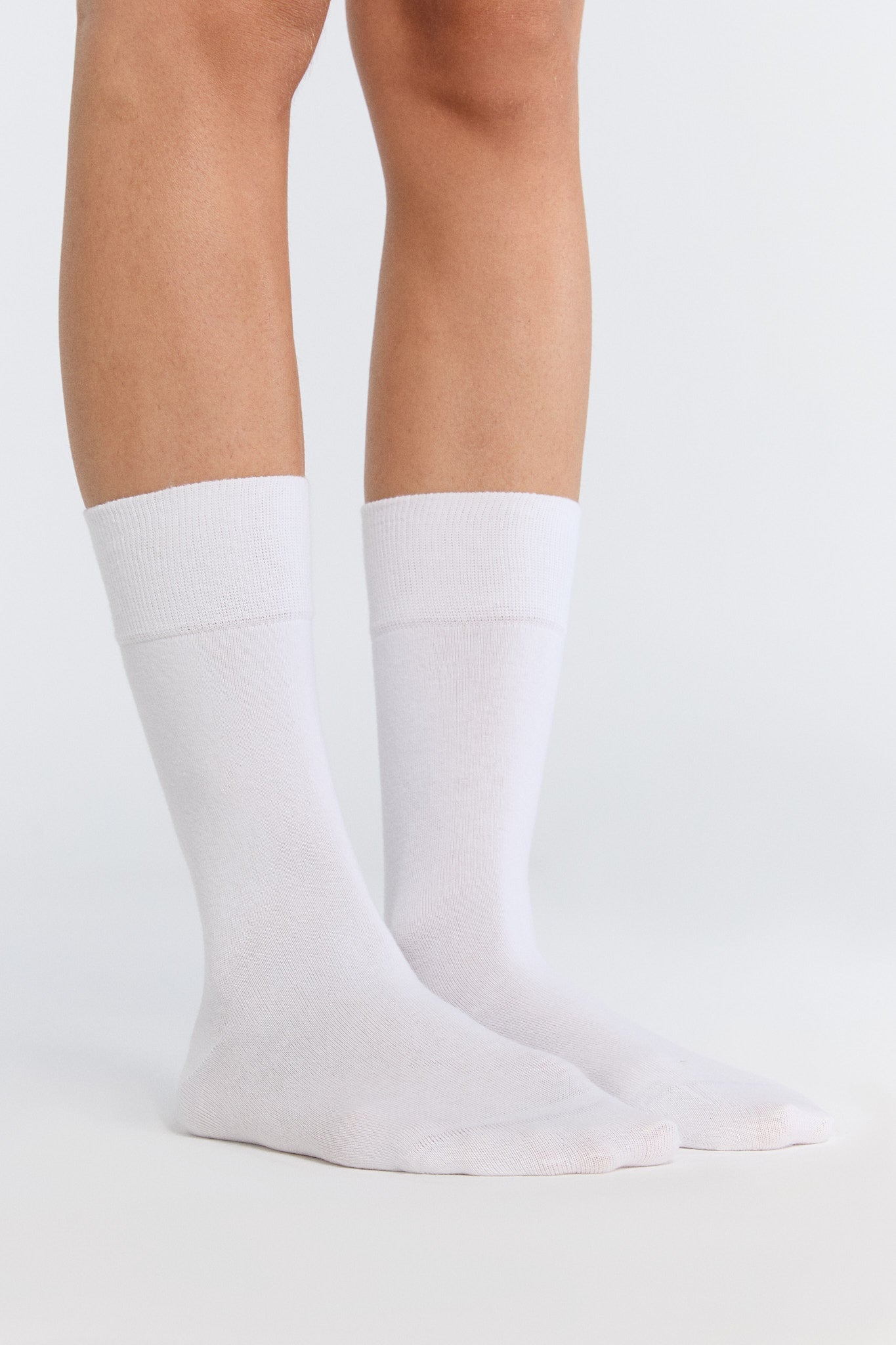 Bio-Baumwoll-Socken mit längerem Bündchen - Evermind.eco