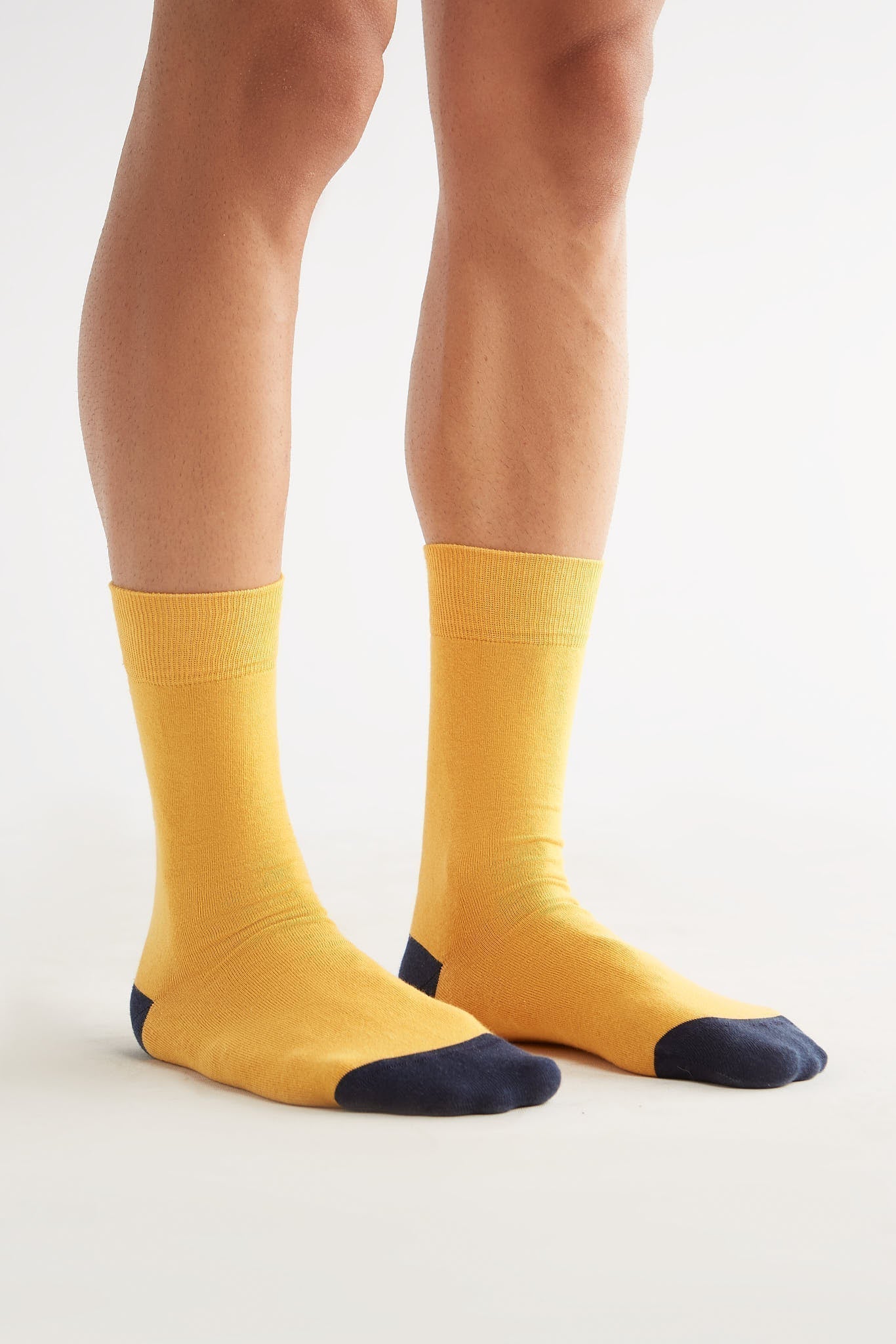 Bio-Baumwoll-Socken mit längerem Bündchen - Evermind.eco