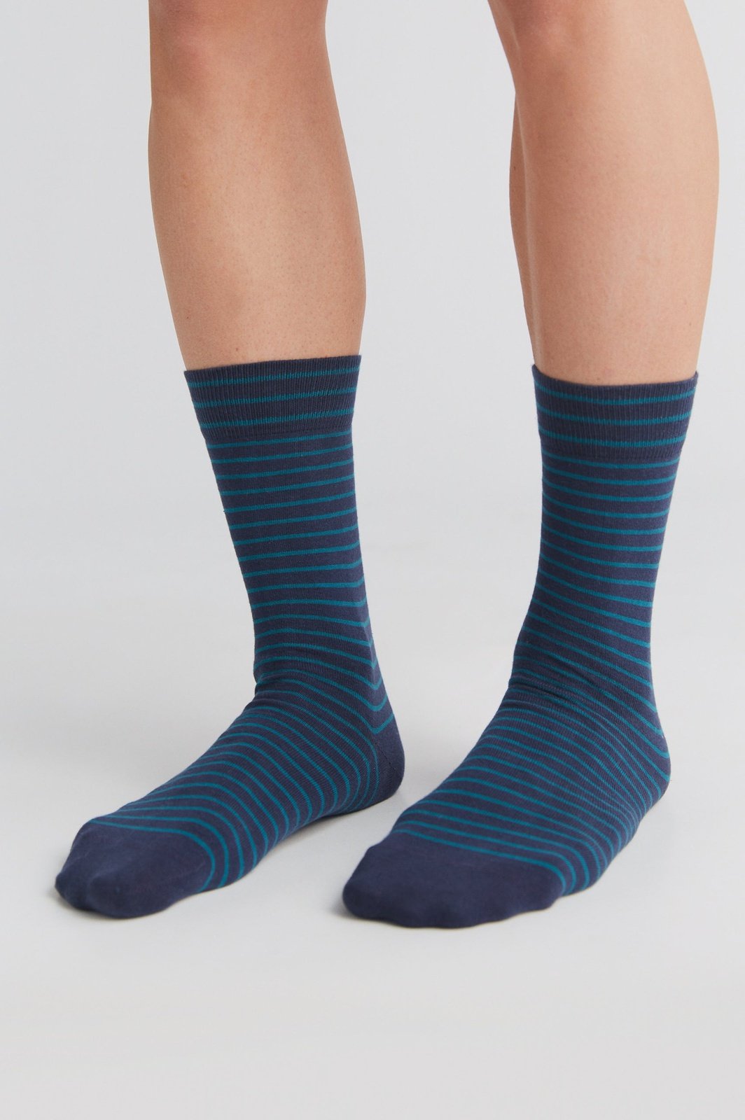 Bio-Baumwoll-Socken mit längerem Bündchen - Evermind.eco