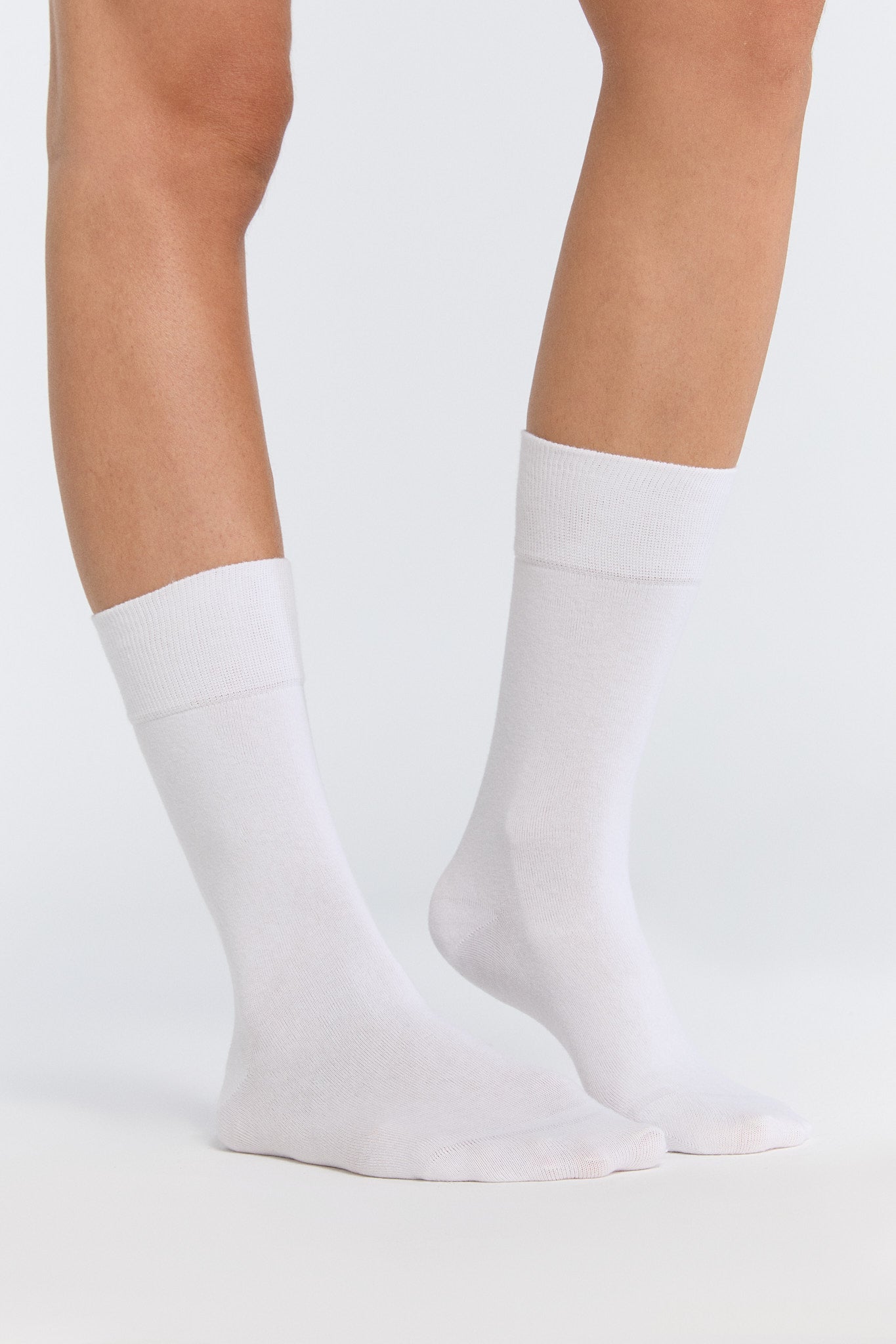 Bio-Baumwoll-Socken mit längerem Bündchen - 6er Pack - Evermind.eco