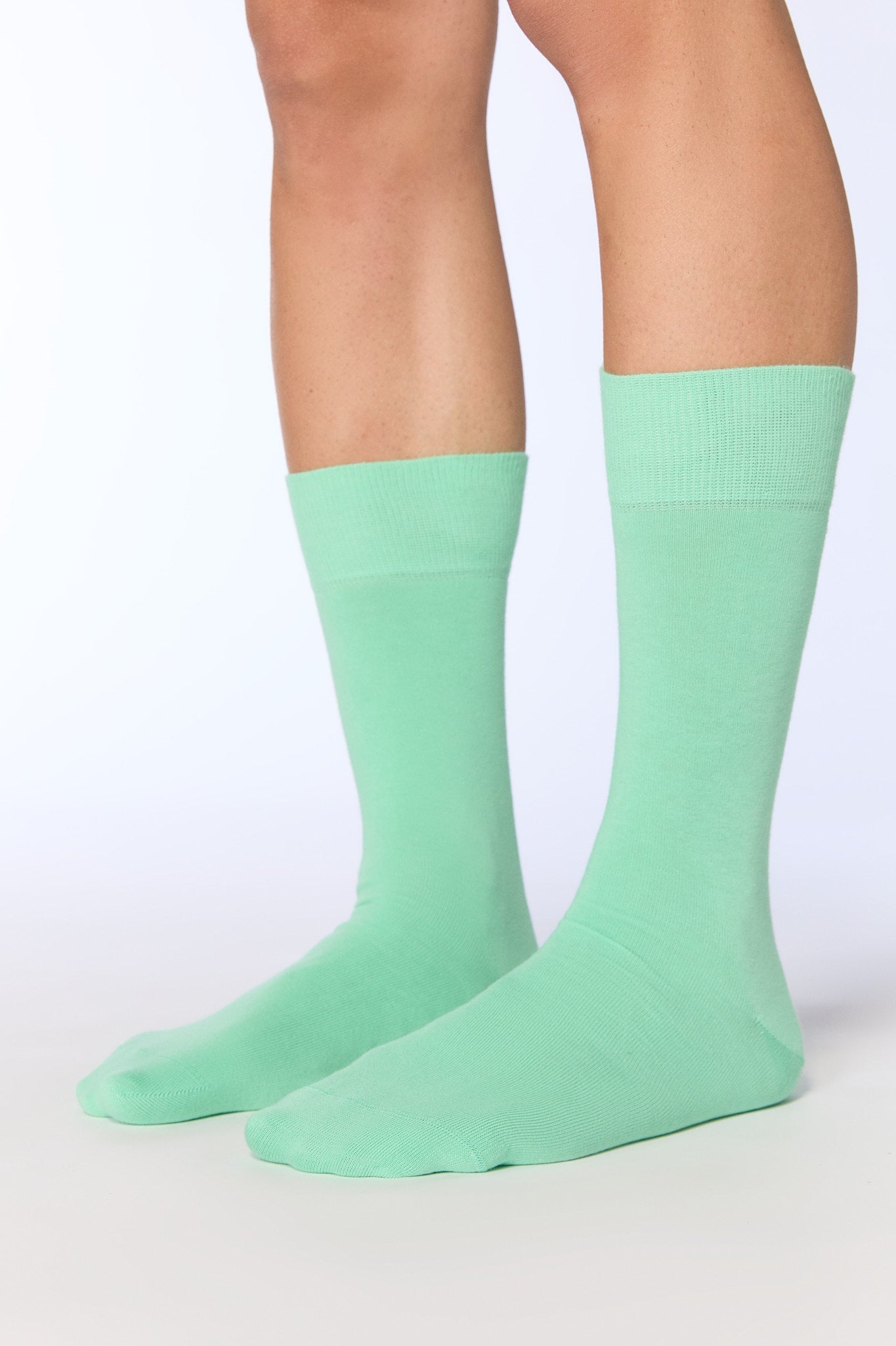 Bio-Baumwoll-Socken mit längerem Bündchen - 6er Pack - Evermind.eco