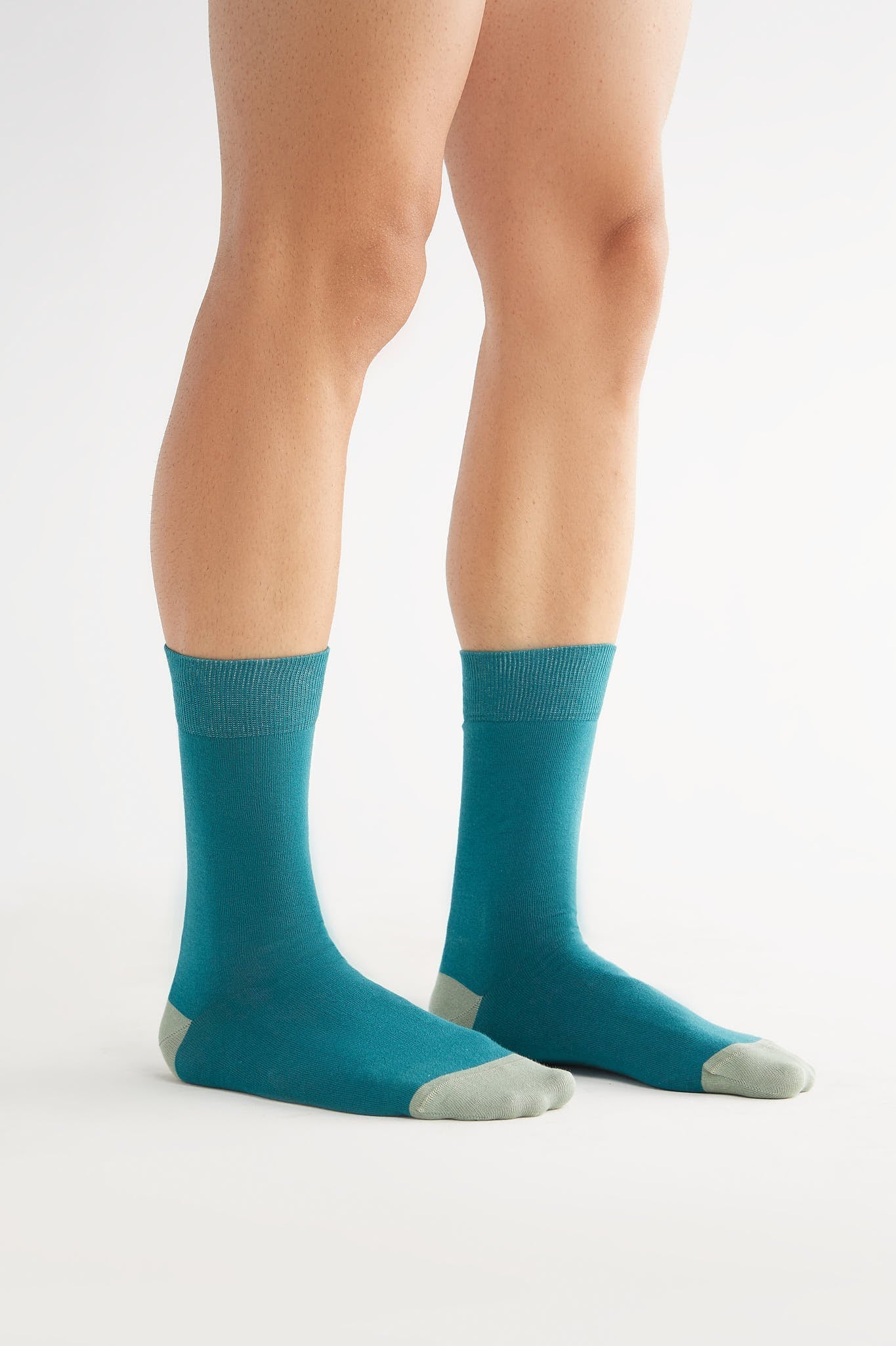 Bio-Baumwoll-Socken mit längerem Bündchen - 6er Pack - Evermind.eco