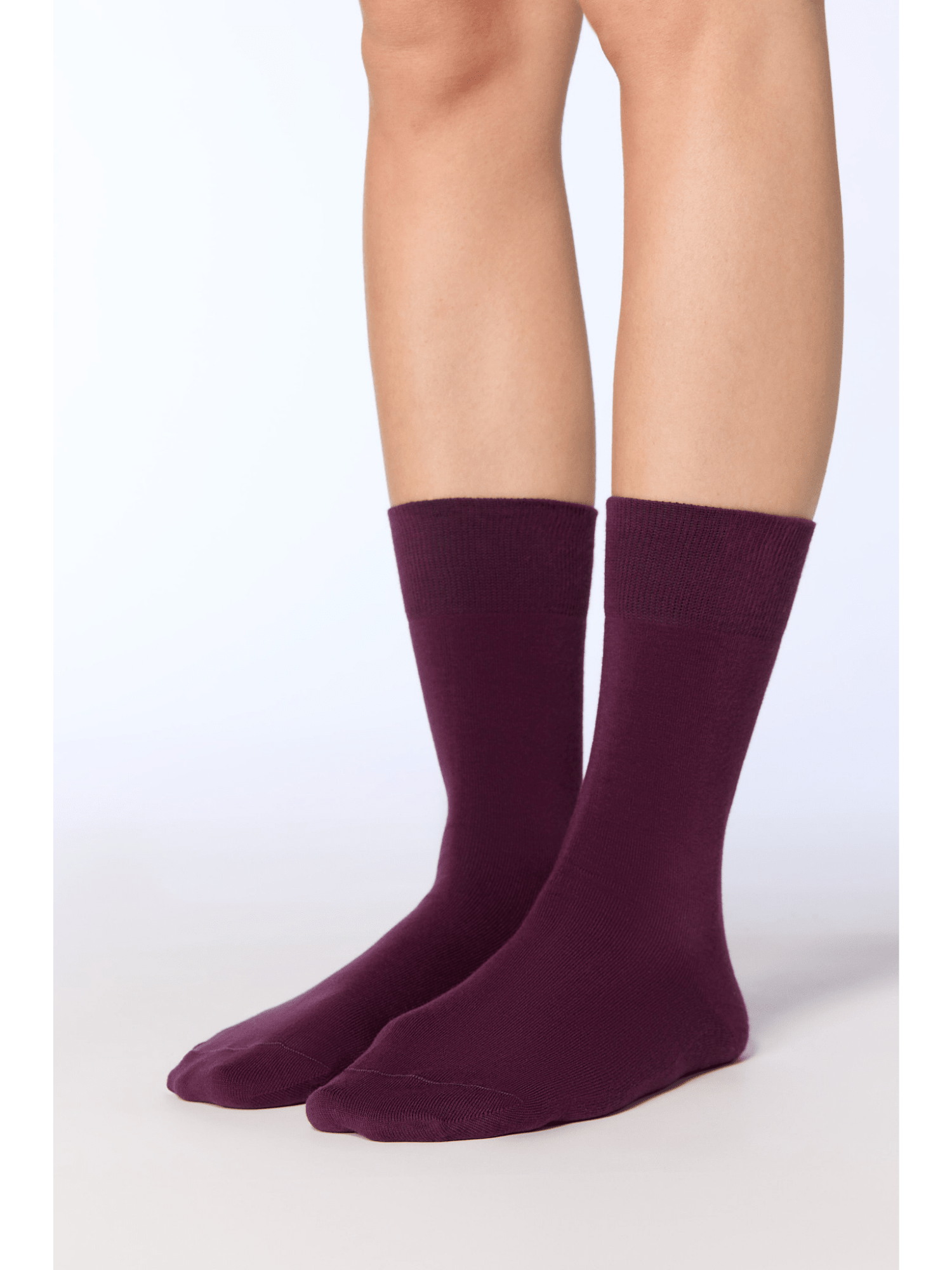 Bio-Baumwoll-Socken mit längerem Bündchen - Evermind.eco