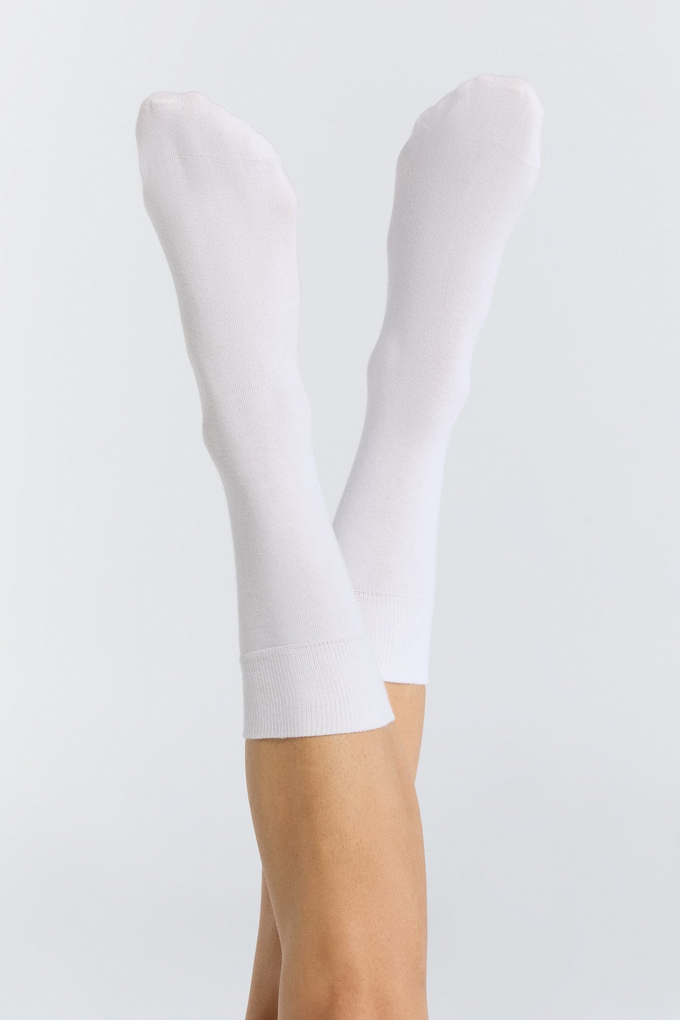 Bio-Baumwoll-Socken mit längerem Bündchen - Evermind.eco