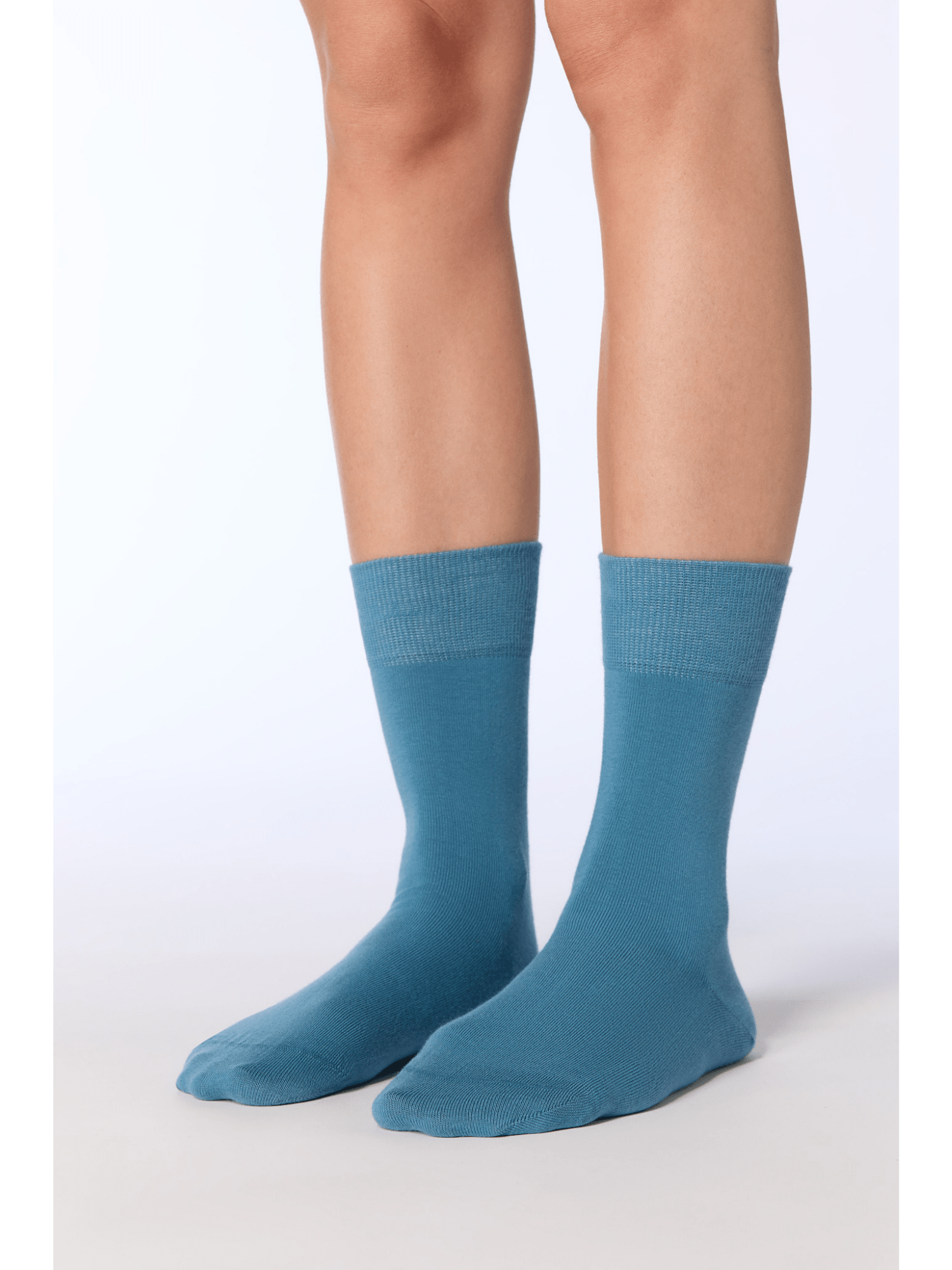 Bio-Baumwoll-Socken mit längerem Bündchen - Evermind.eco