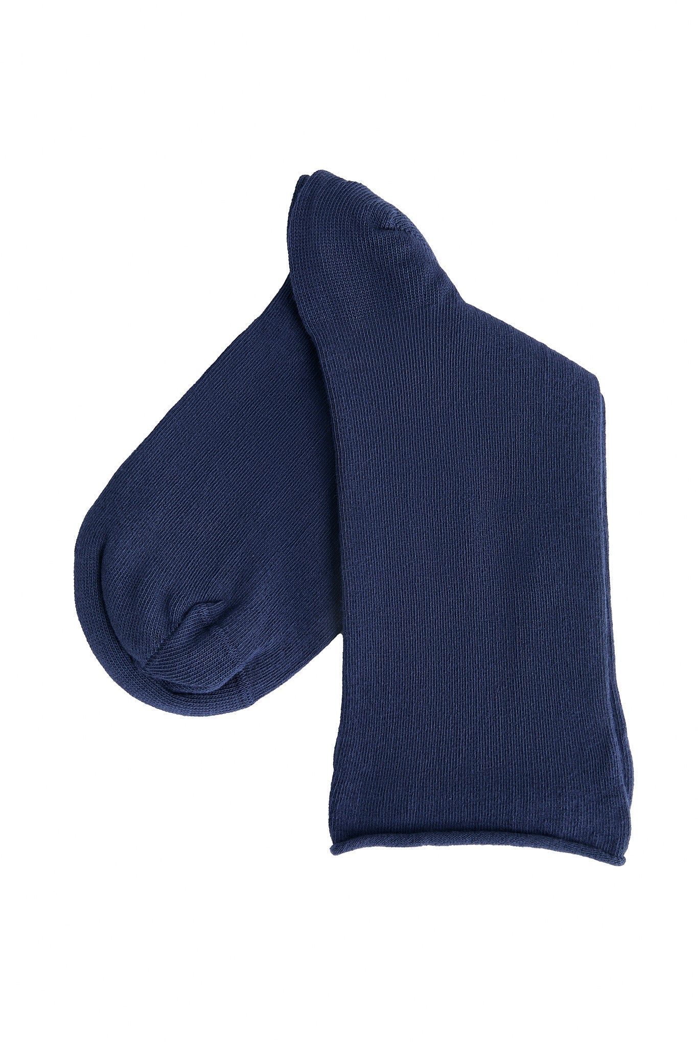 Bio-Baumwoll-Socken mit Rollrand Unisex - Evermind.eco