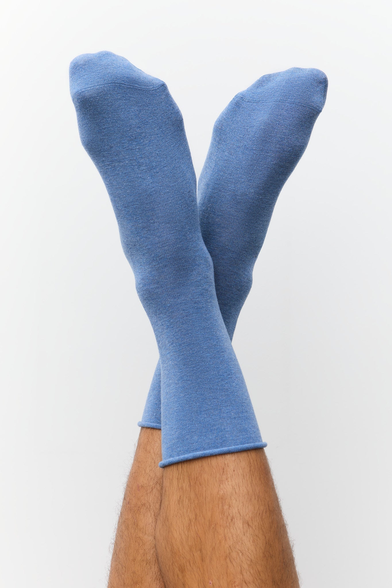 Bio-Baumwoll-Socken mit Rollrand Unisex - Evermind.eco