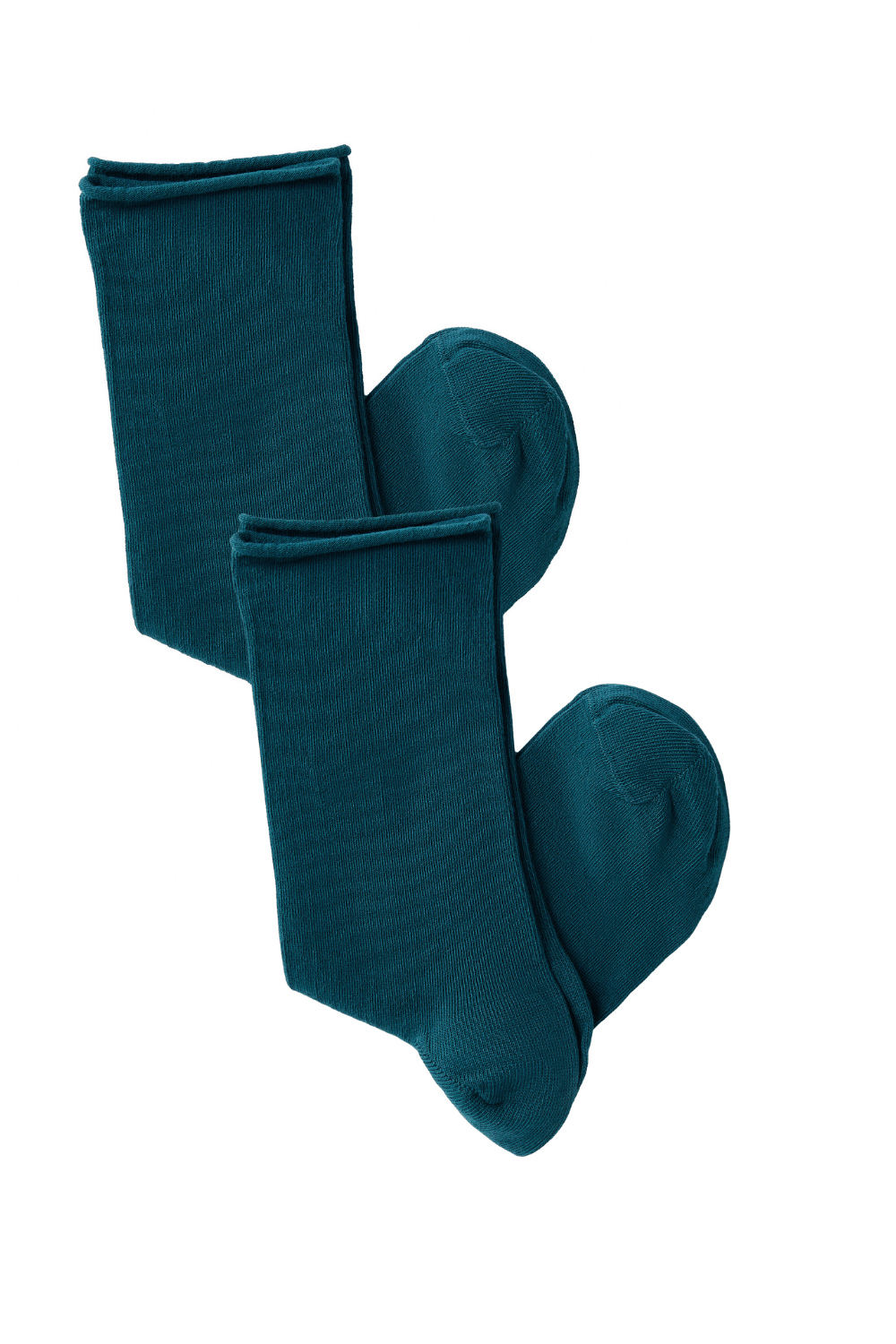 Bio-Baumwoll-Socken mit Rollrand Unisex – 2er Pack - Evermind.eco