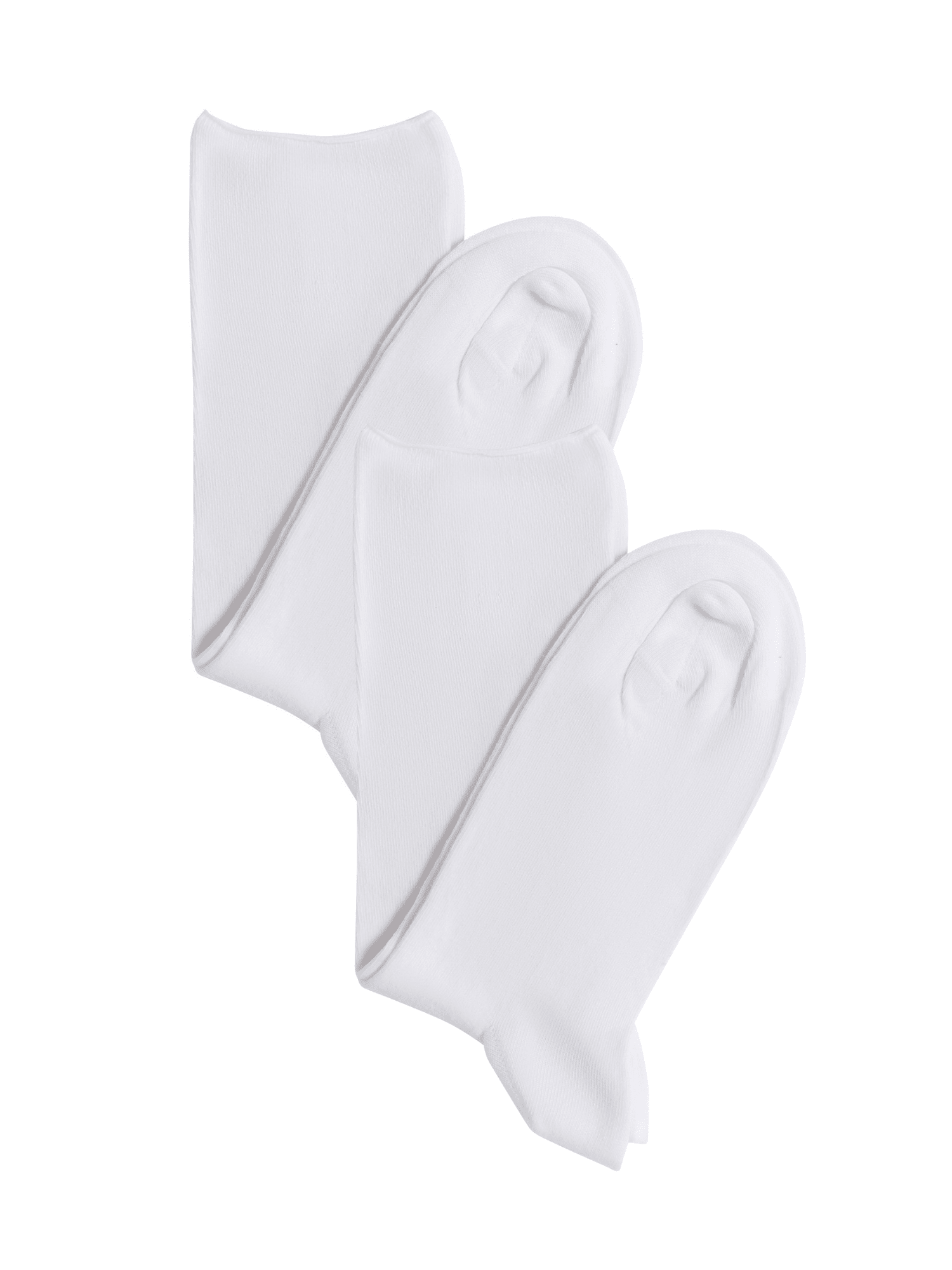 Bio-Baumwoll-Socken mit Rollrand Unisex – 2er Pack - Evermind.eco