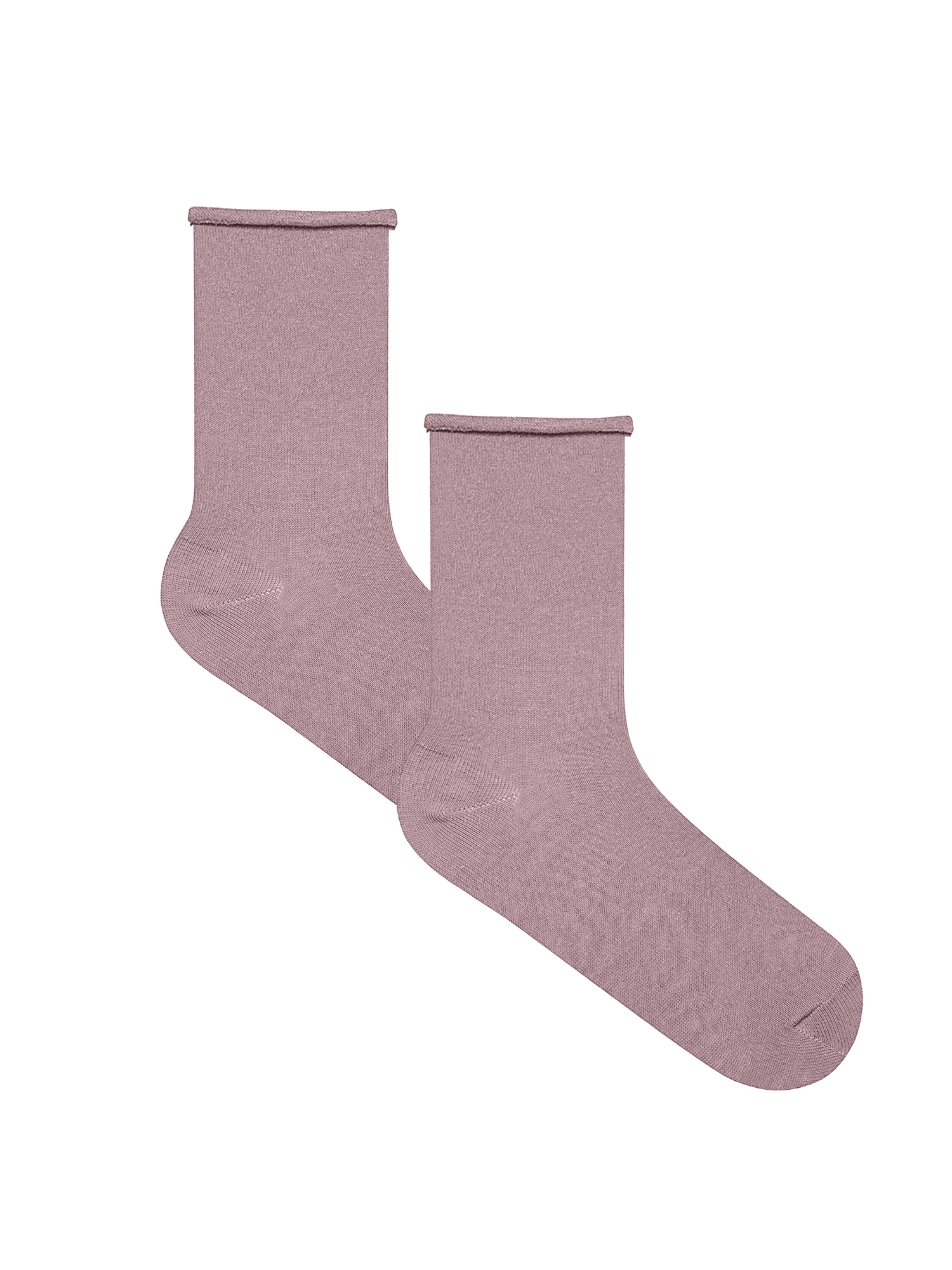 Bio-Baumwoll-Socken mit Rollrand Unisex – 2er Pack - Evermind.eco