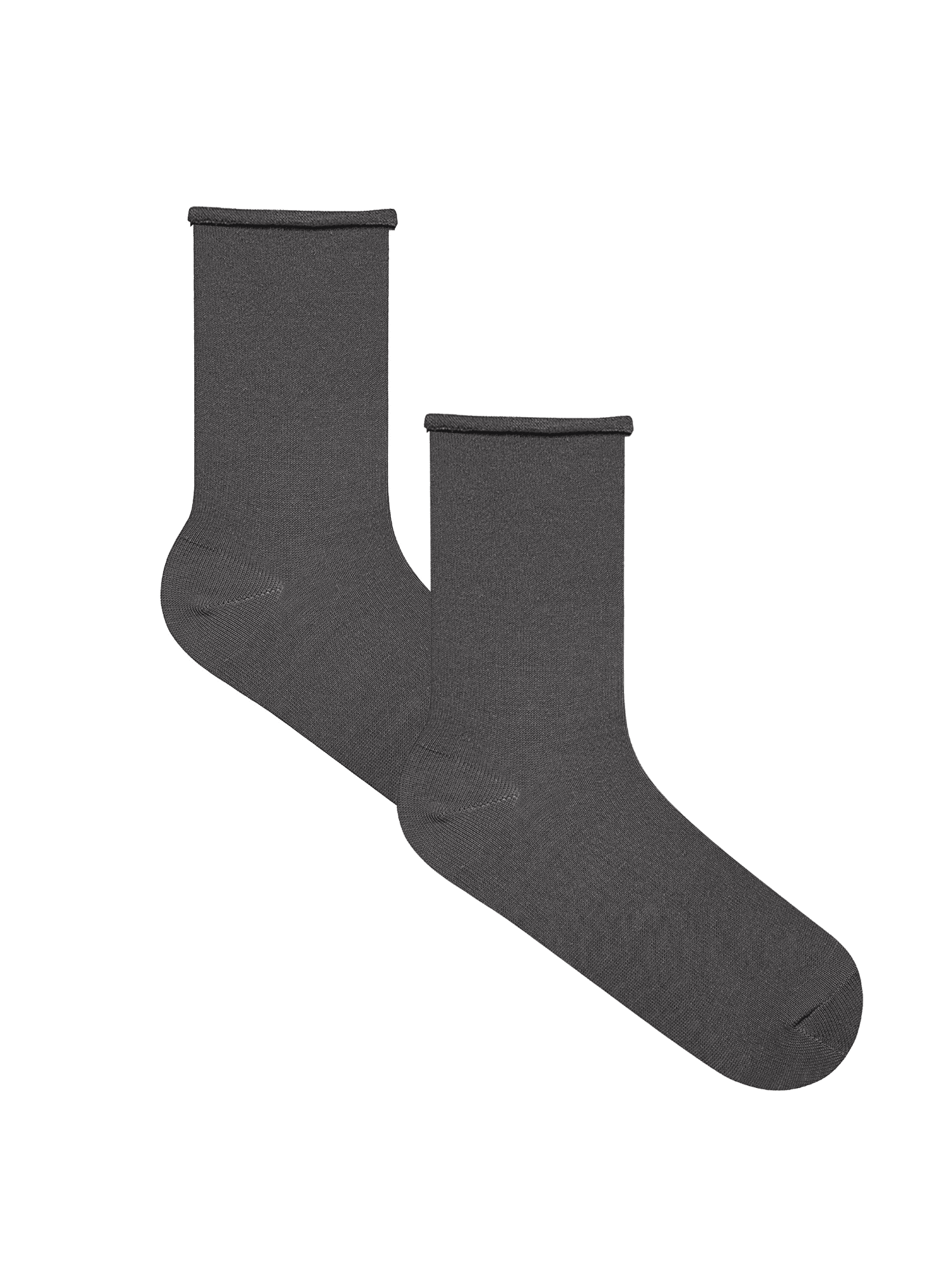 Bio-Baumwoll-Socken mit Rollrand Unisex – 2er Pack - Evermind.eco