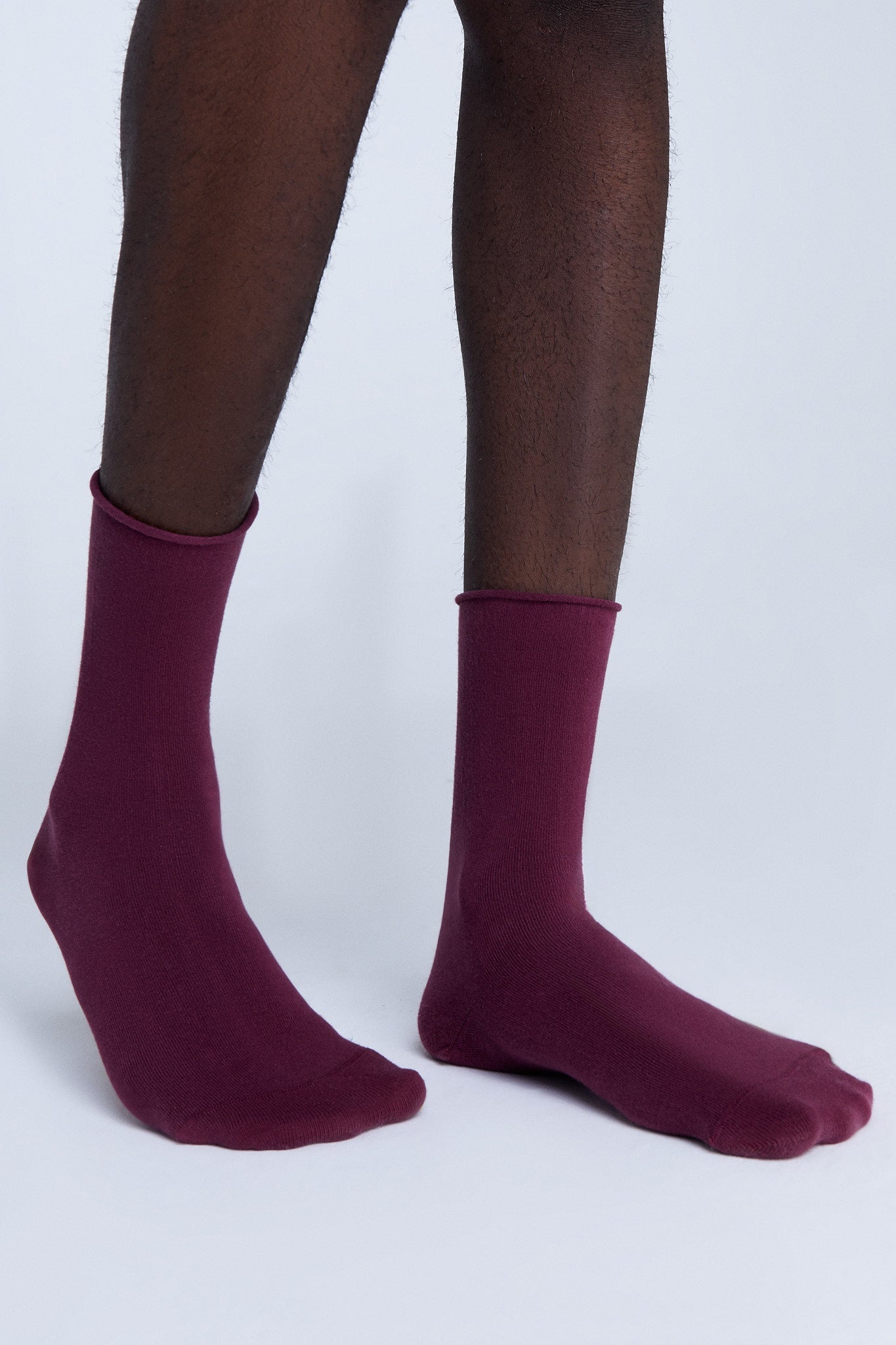 Bio-Baumwoll-Socken mit Rollrand Unisex – 4er Pack - Evermind.eco
