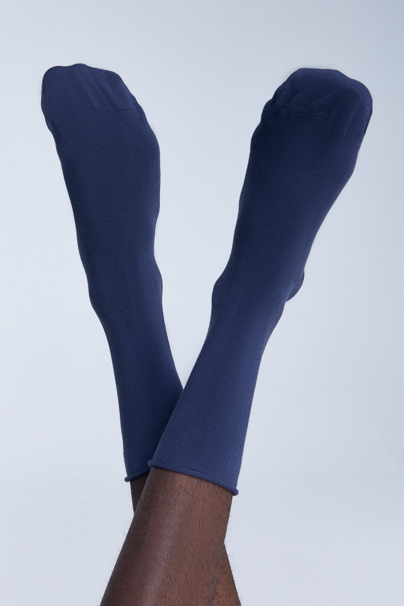 Bio-Baumwoll-Socken mit Rollrand Unisex - Evermind.eco